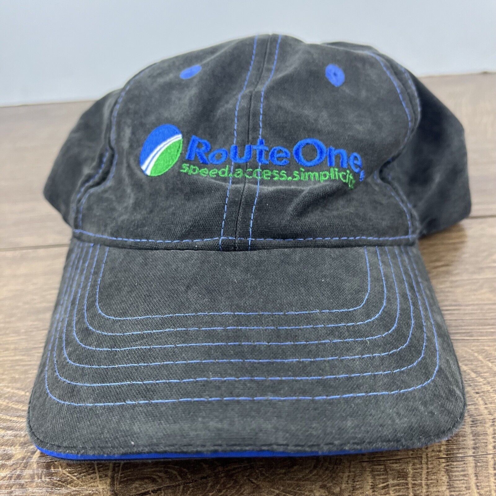 Other Route One Hat Gray Adjustable Hat Gray Adult Size Hat Size ONE SIZE - 4 Thumbnail