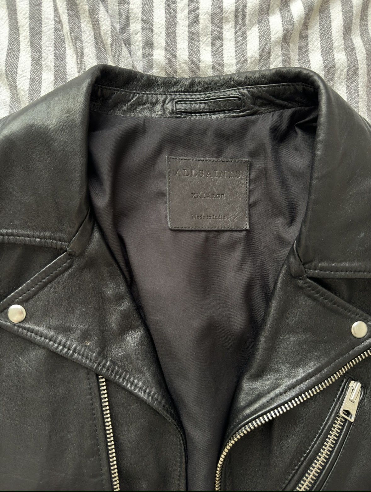 Allsaints All saints leather jacket Size US XXL / EU 58 / 5 - 2 Thumbnail