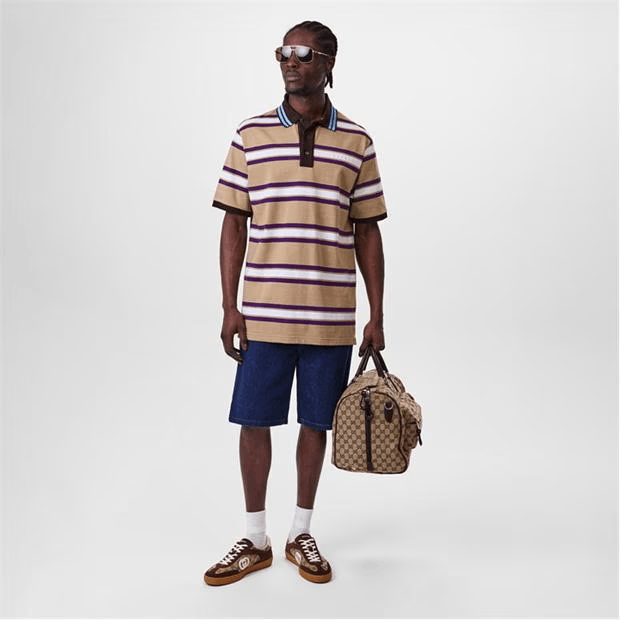 Gucci Short Sleeve Stripe Polo Size US S / EU 44-46 / 1 - 6 Thumbnail