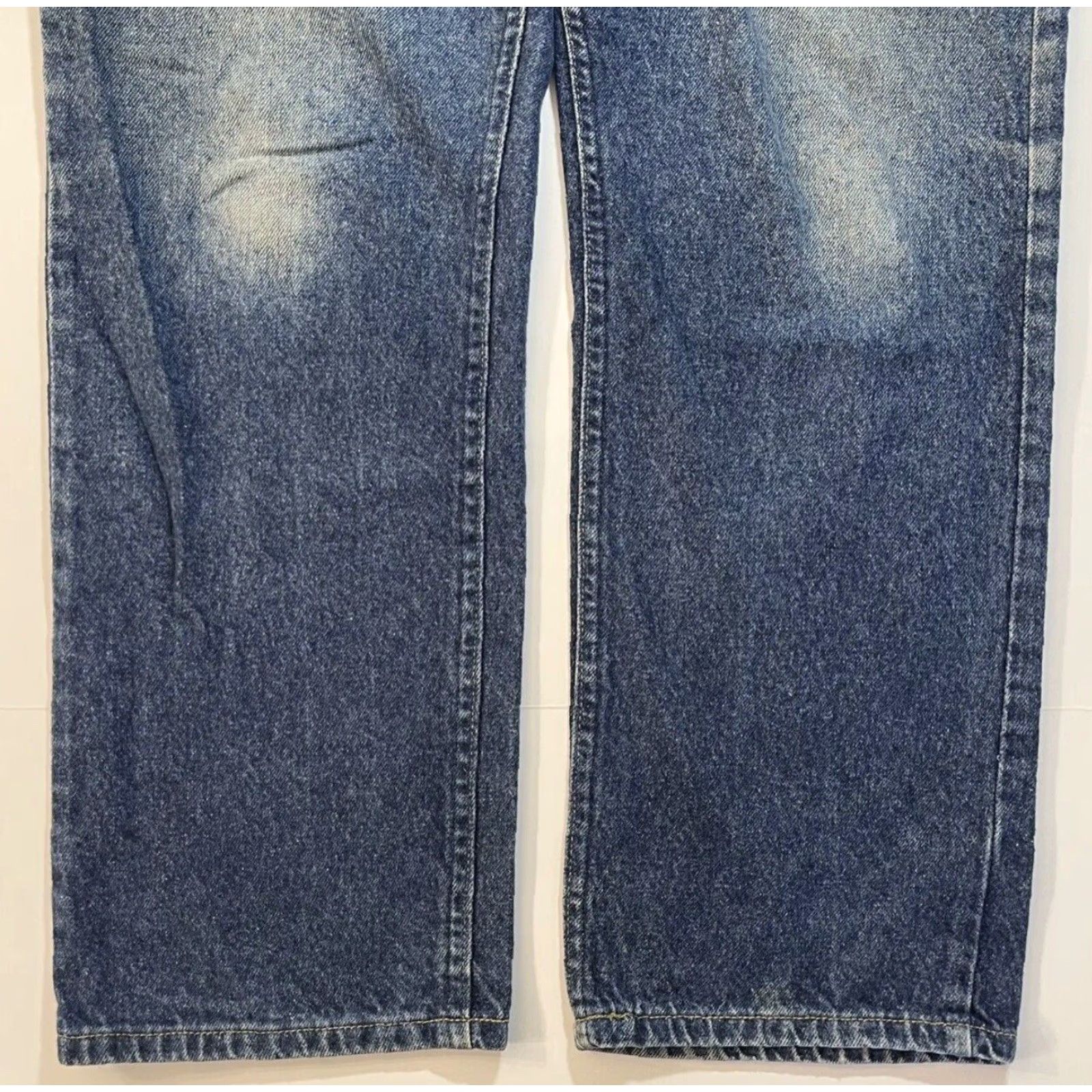 Lee VINTAGE Lee Riders Jeans Denim 36x32 Bootcut Regular Fit Blue USA Size US 36 / EU 52 - 3 Thumbnail
