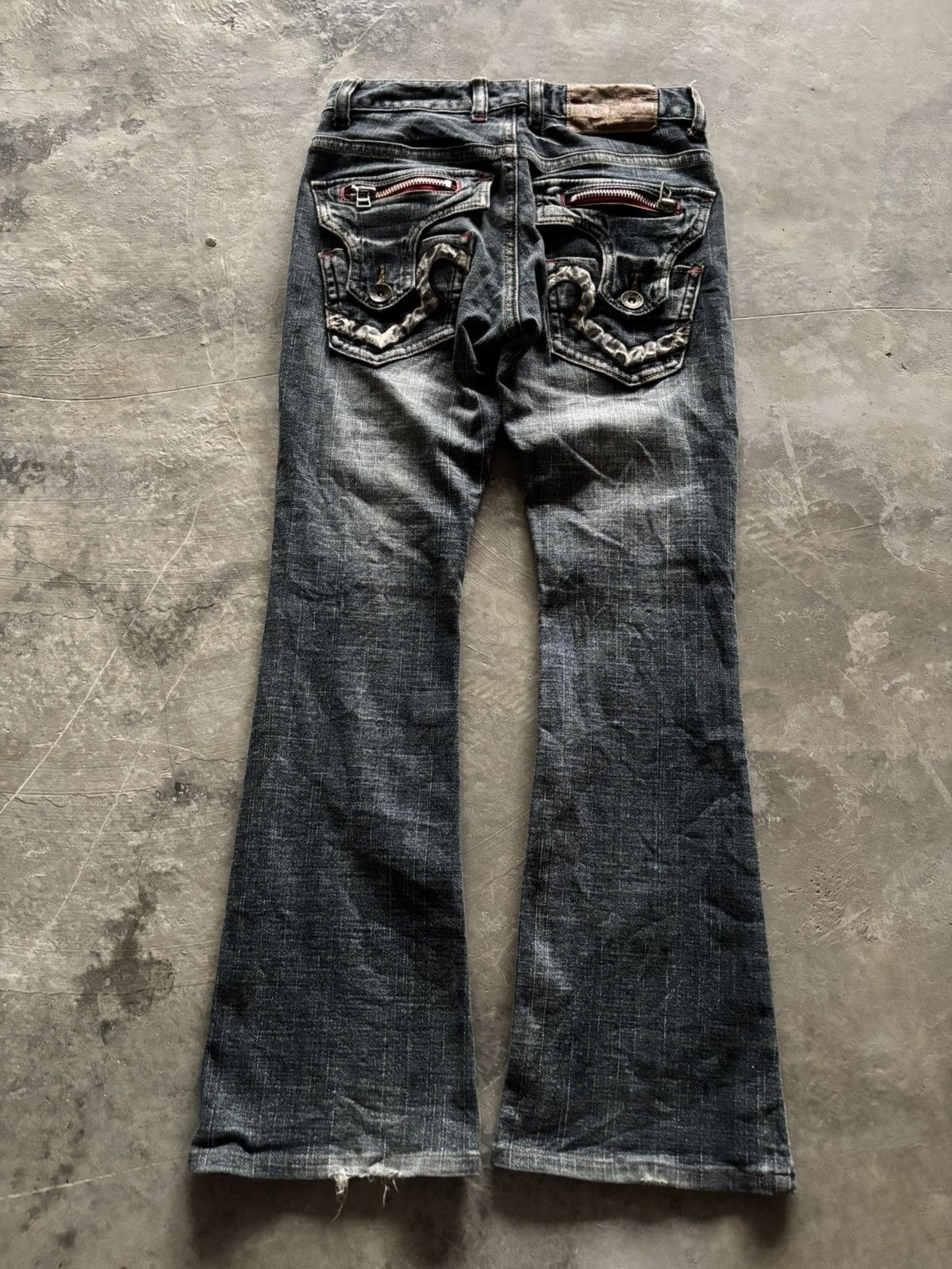 Hysteric Glamour BCBG flare washed japanese punk grunge i6w9 inspired Size US 28 / EU 44 - 12 Thumbnail
