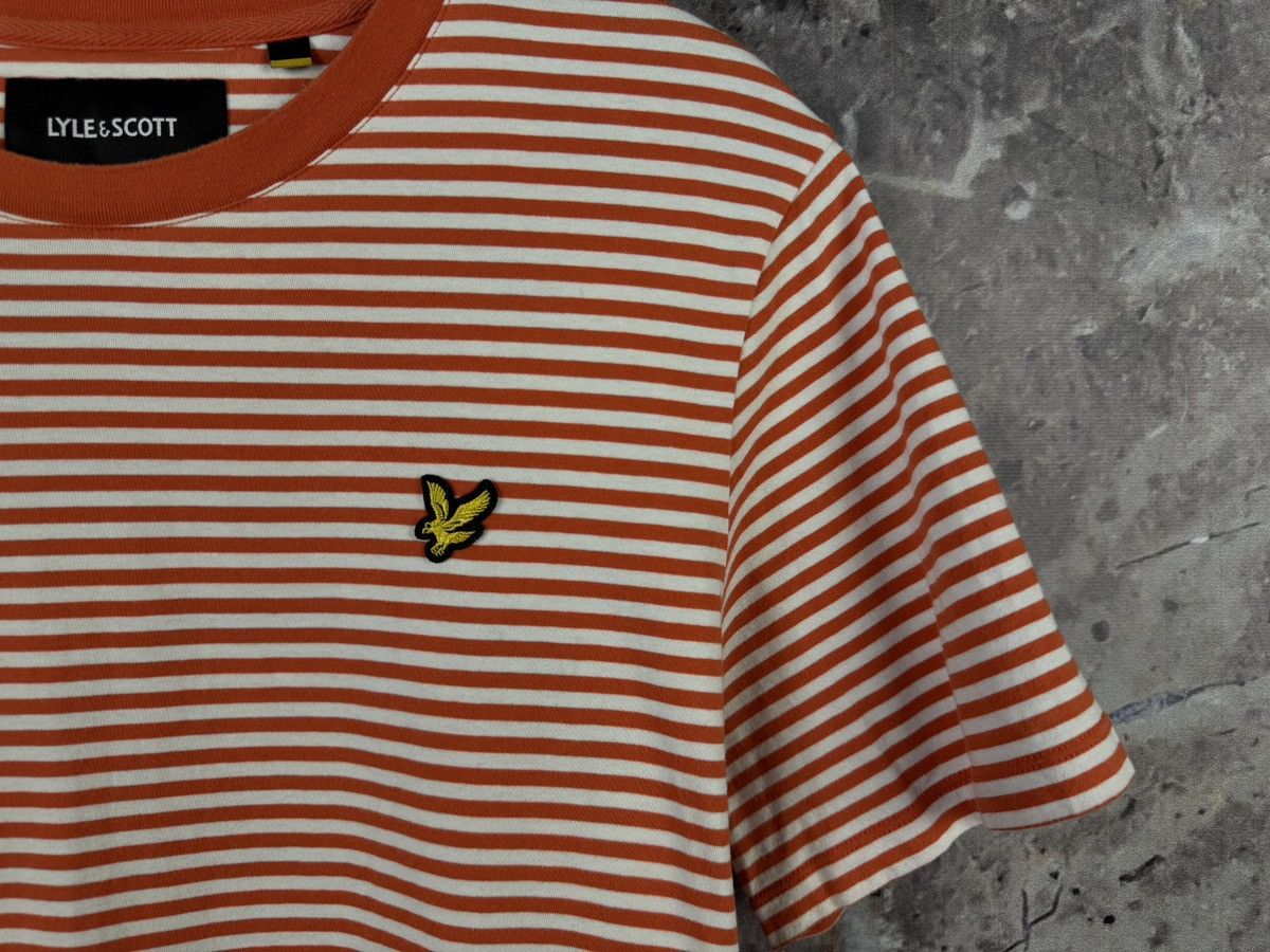 Lyle & Scott Men’s Lyle & Scott T-Shirt Striped Streetwear Size XL Size US XL / EU 56 / 4 - 5 Thumbnail
