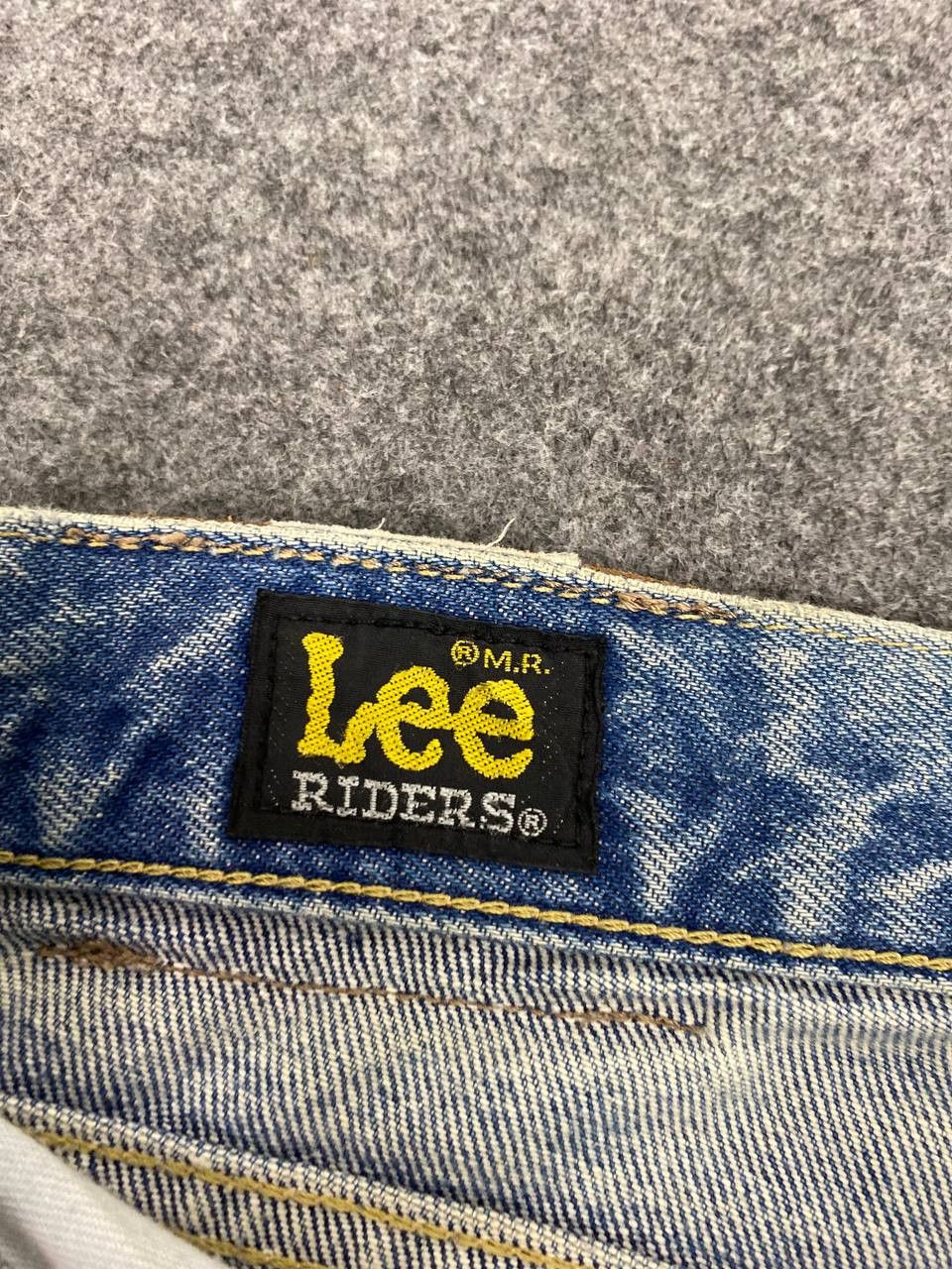 Lee vintage lee rider lightwash denim Size US 33 - 11 Thumbnail