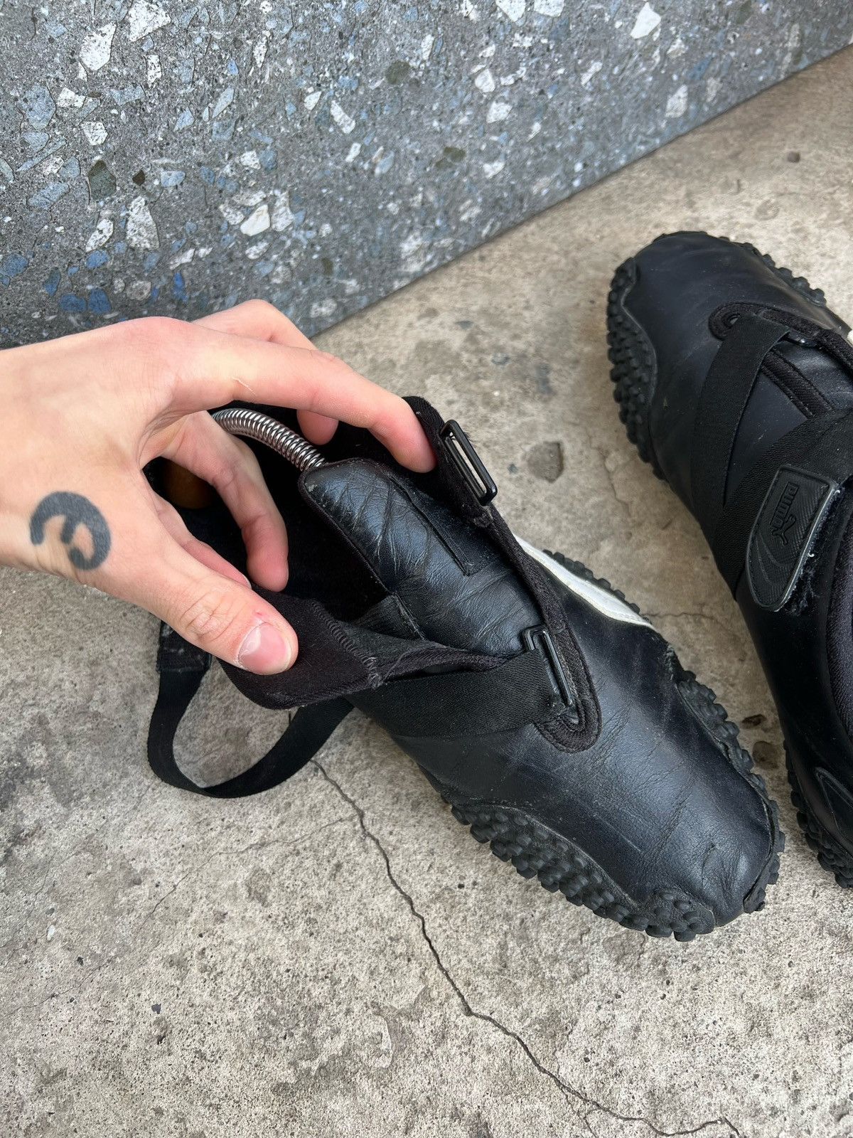 Maison MIHARA YASUHIRO × Puma × Vintage RARE Puma Mostro Vintage Leather Sneakers Y3 Satori Vibe Size US 8.5 / EU 41-42 - 16 Thumbnail