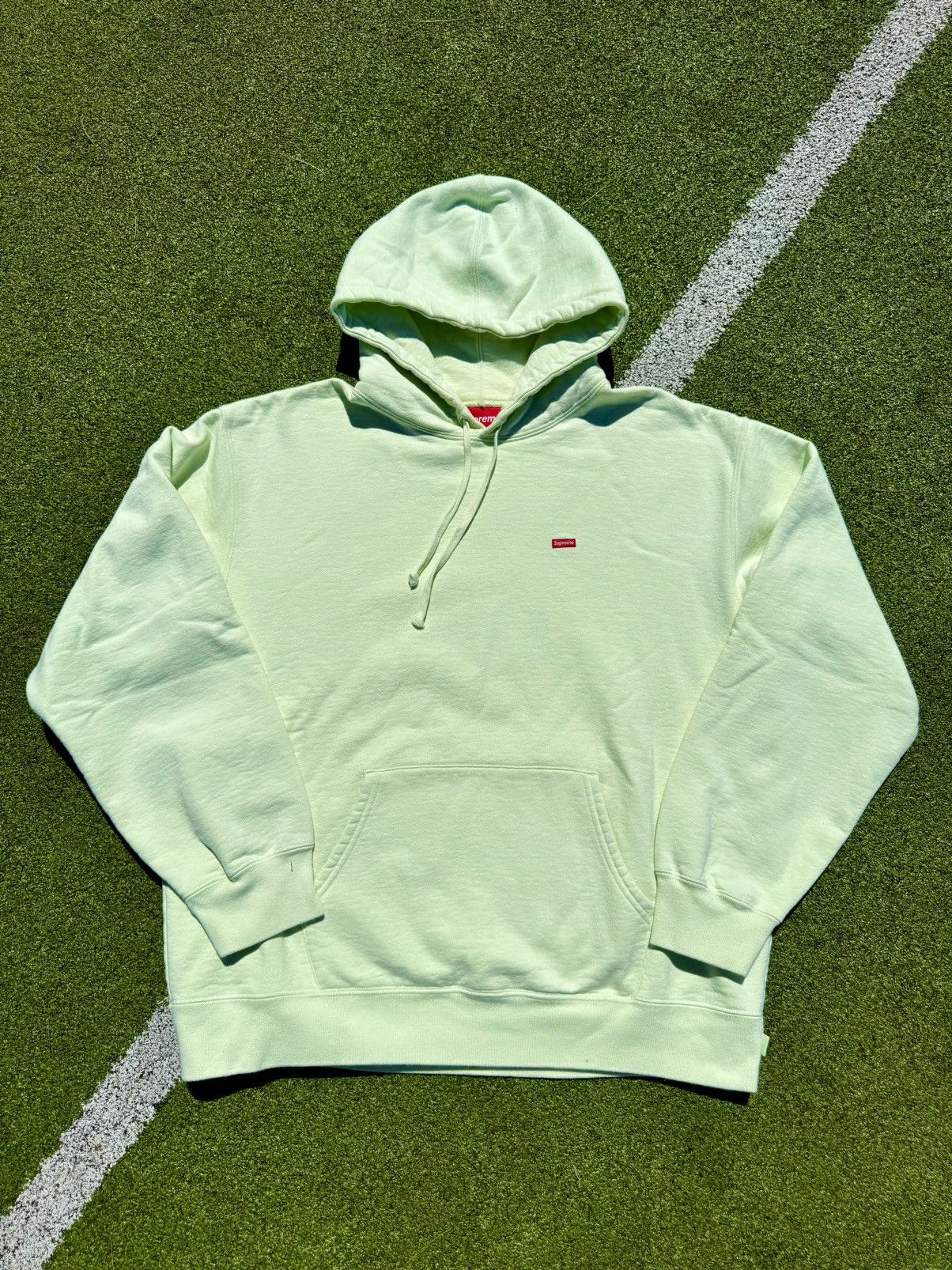 Supreme Supreme Box Logo Hoodie (Pale Green) Size US XL / EU 56 / 4 - 4 Thumbnail