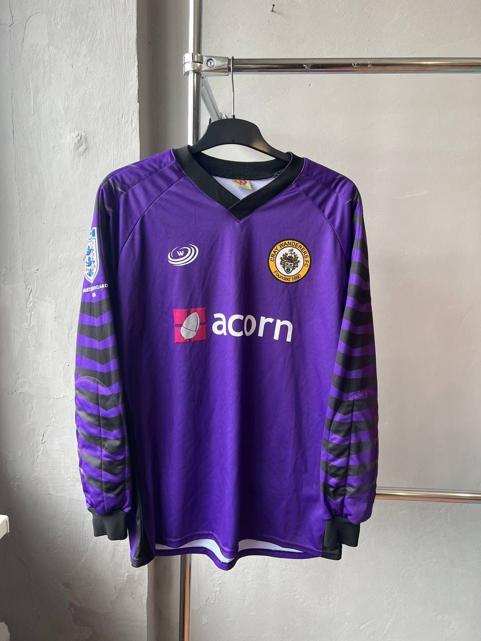 Sports Specialties CRAY WANDERERS FC #1 GK WINSTONS SPORT SOCCER JERSEY SHIRT L Size US L / EU 52-54 / 3 - 2 Thumbnail