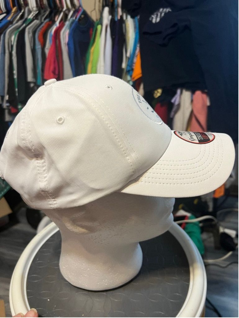 Imperial Unisex Imperial Golf Cap White/Gray One Size Fits All Size ONE SIZE - 4 Thumbnail