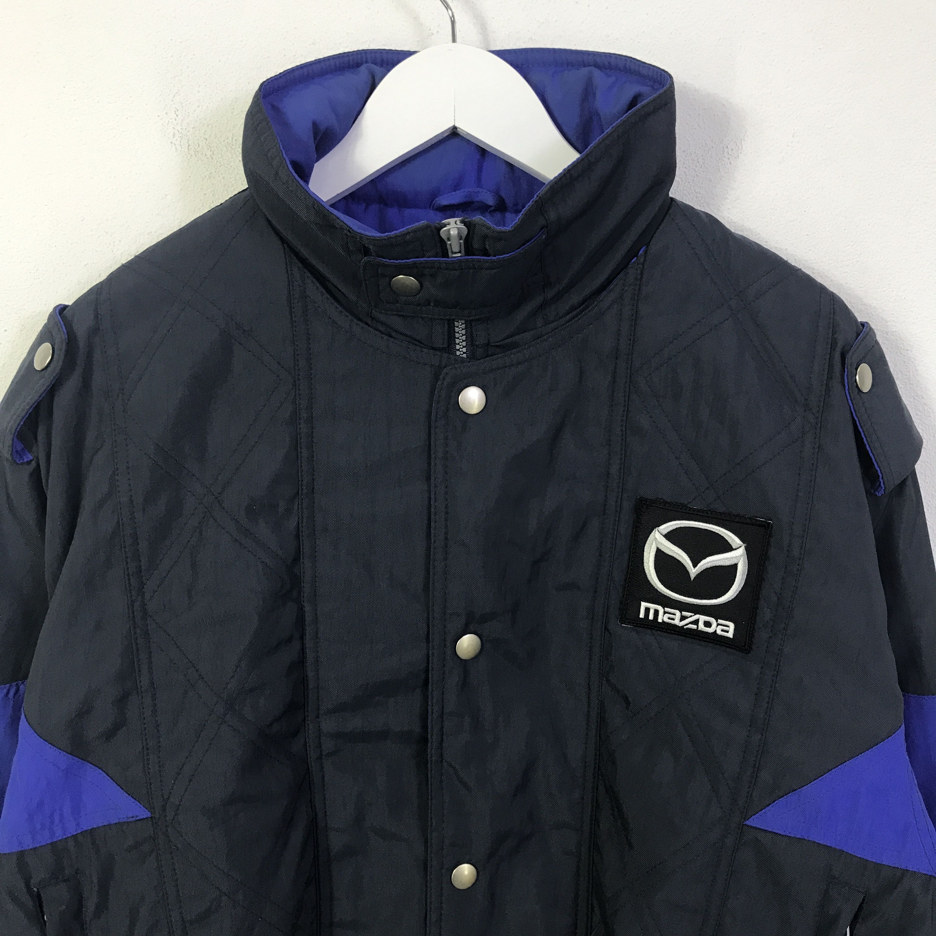 Japanese Brand Vintage Mazda racing Design ski Bomber jacket K94B8 Size US M / EU 48-50 / 2 - 2 Thumbnail