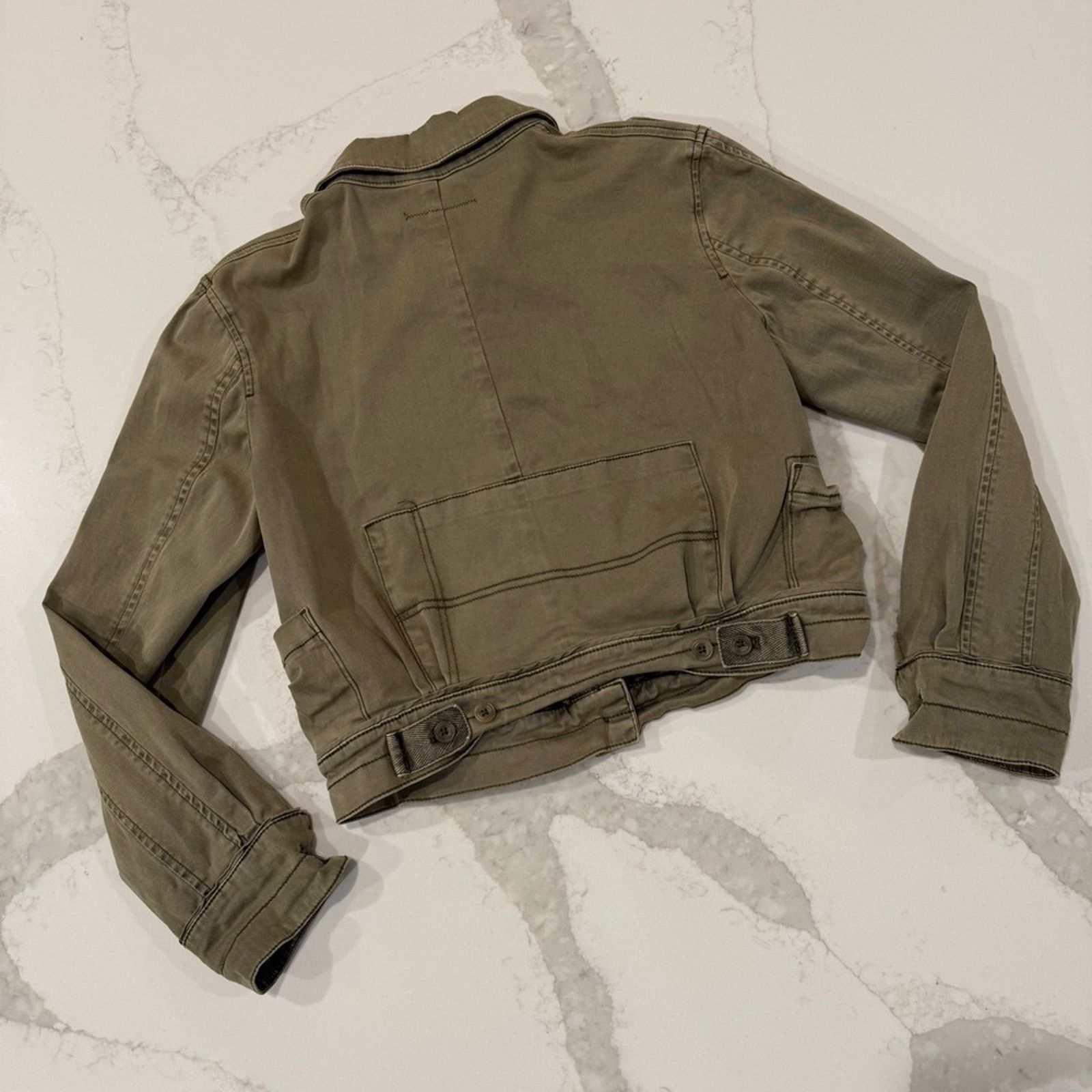 Anthropologie Hei Hei Anthropologie Military Crop Utility Jacket Womens SP Size S / US 4 / IT 40 - 8 Thumbnail