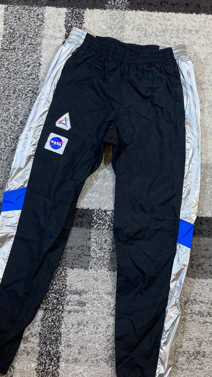 Adidas × NASA Adidas Nasa Black Track Pants Joggers Race Mens Size S Size US 30 / EU 46 - 2 Thumbnail