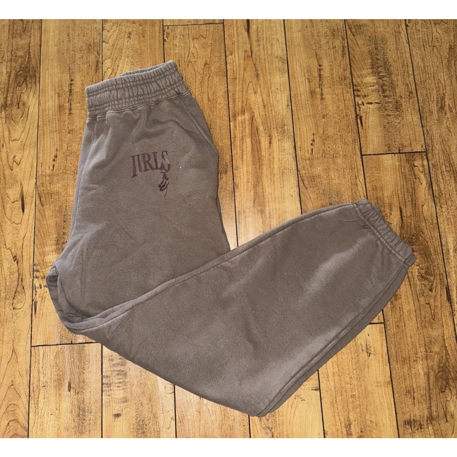 Japanese Brand Hood Raised Taupe Heavyweight Jogger Sweatpants Large 34x30 Size US 34 / EU 50 - 1 Thumbnail