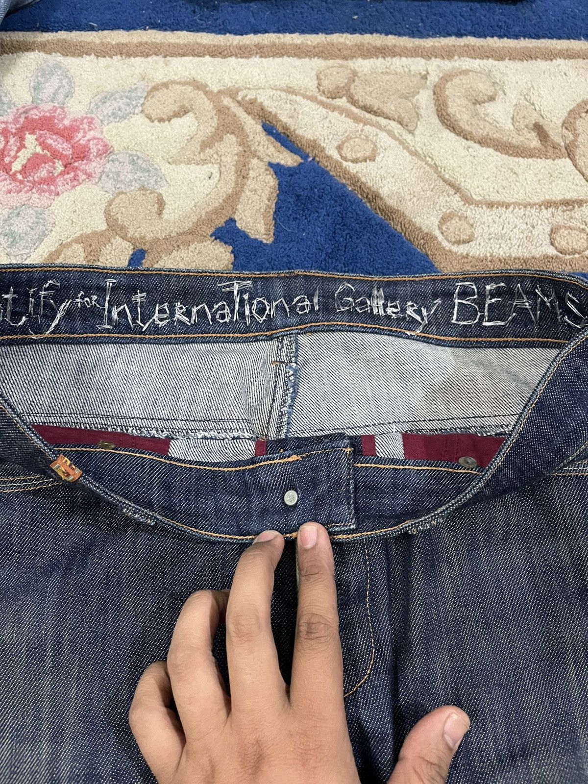Notify Vintage Notify Straight Cut Jeans Size US 33 - 9 Thumbnail