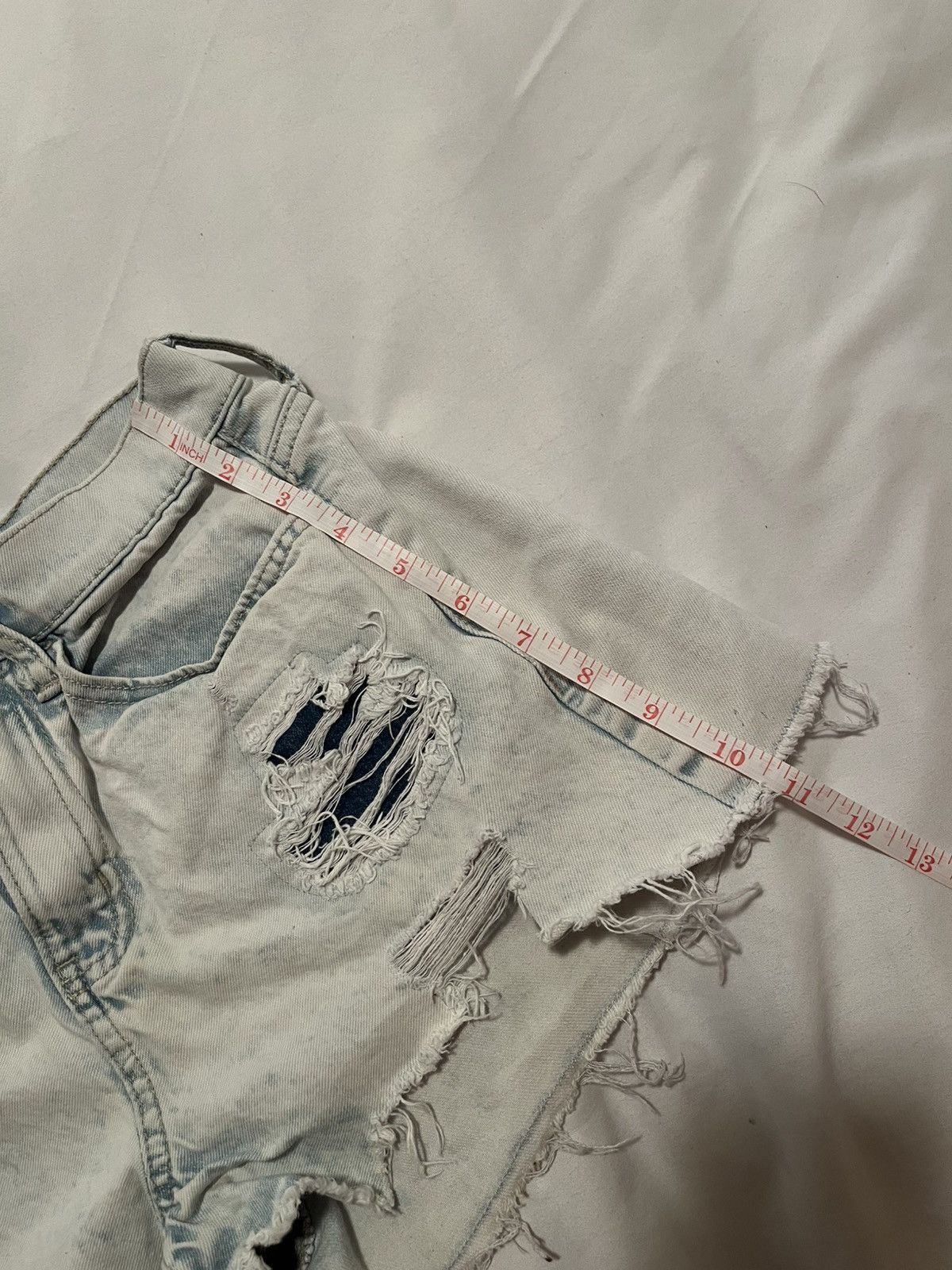 Other SOl Curvy Mom Short High Rise Jeans Booty Shorts 1/25W Size 25" / US 0 / IT 36 - 5 Thumbnail