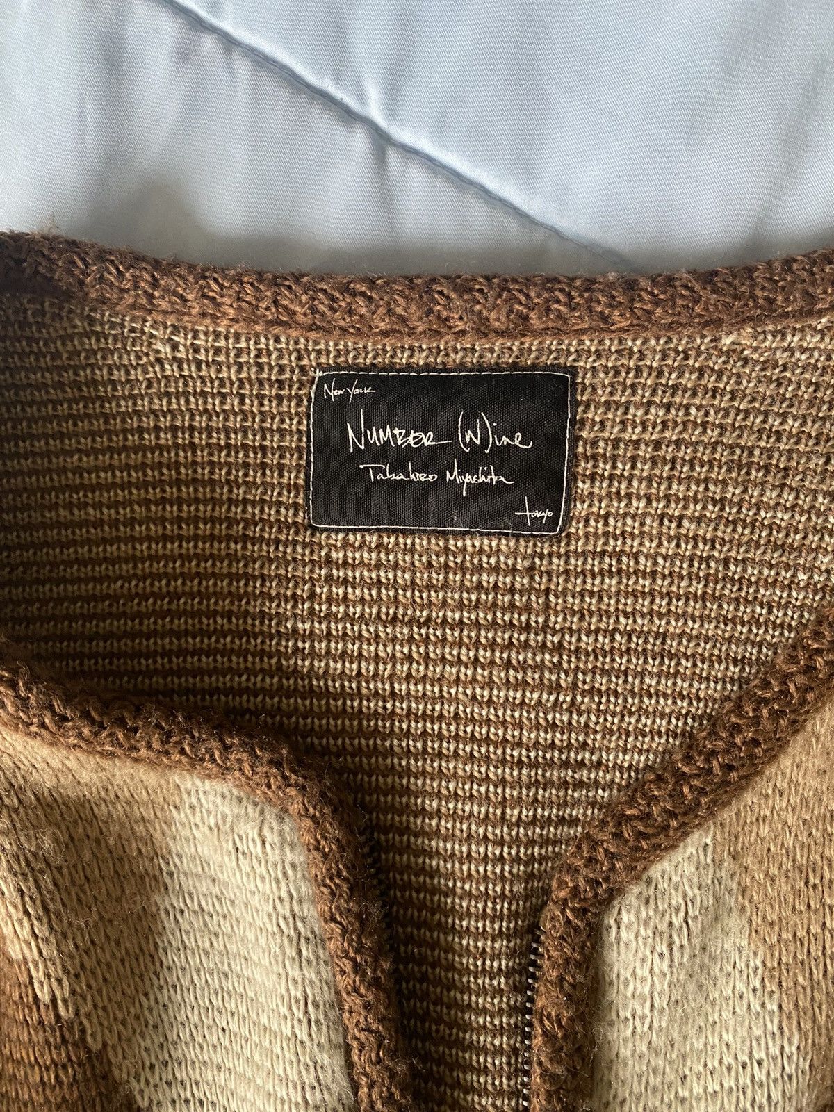Number (N)ine Number (N)ine FW08 “My Own Private Portland” Argyle Cardigan Size US M / EU 48-50 / 2 - 5 Thumbnail