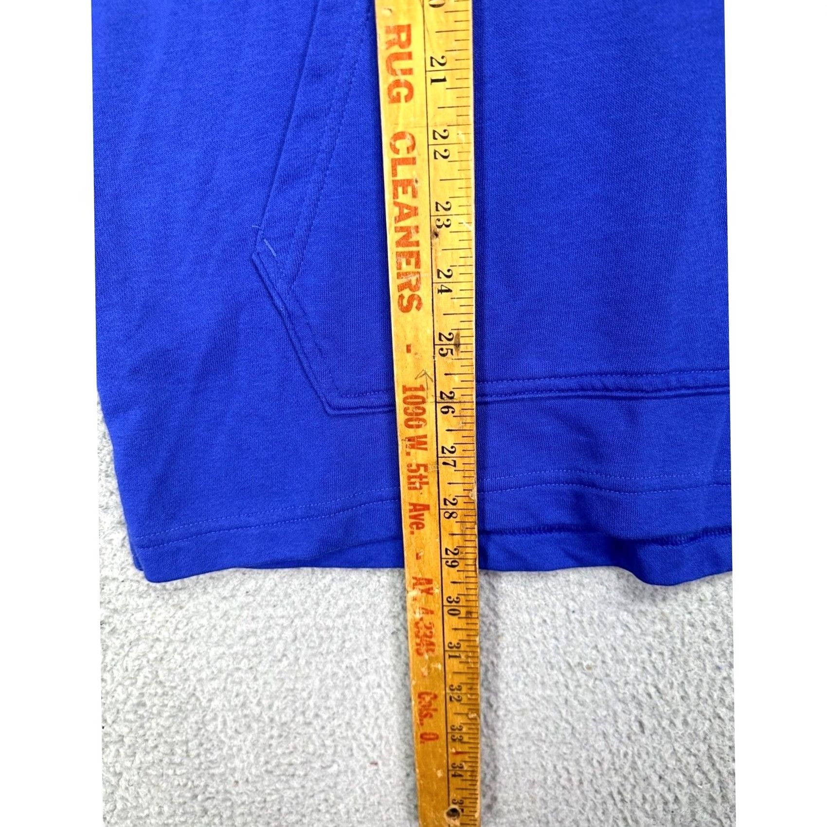 Under Armour Under Armour Sweatshirt Mens Large Blue Graphic Print Hooded Pullover Sweatshirt Pockets Logo Size US L / EU 52-54 / 3 - 7 Thumbnail