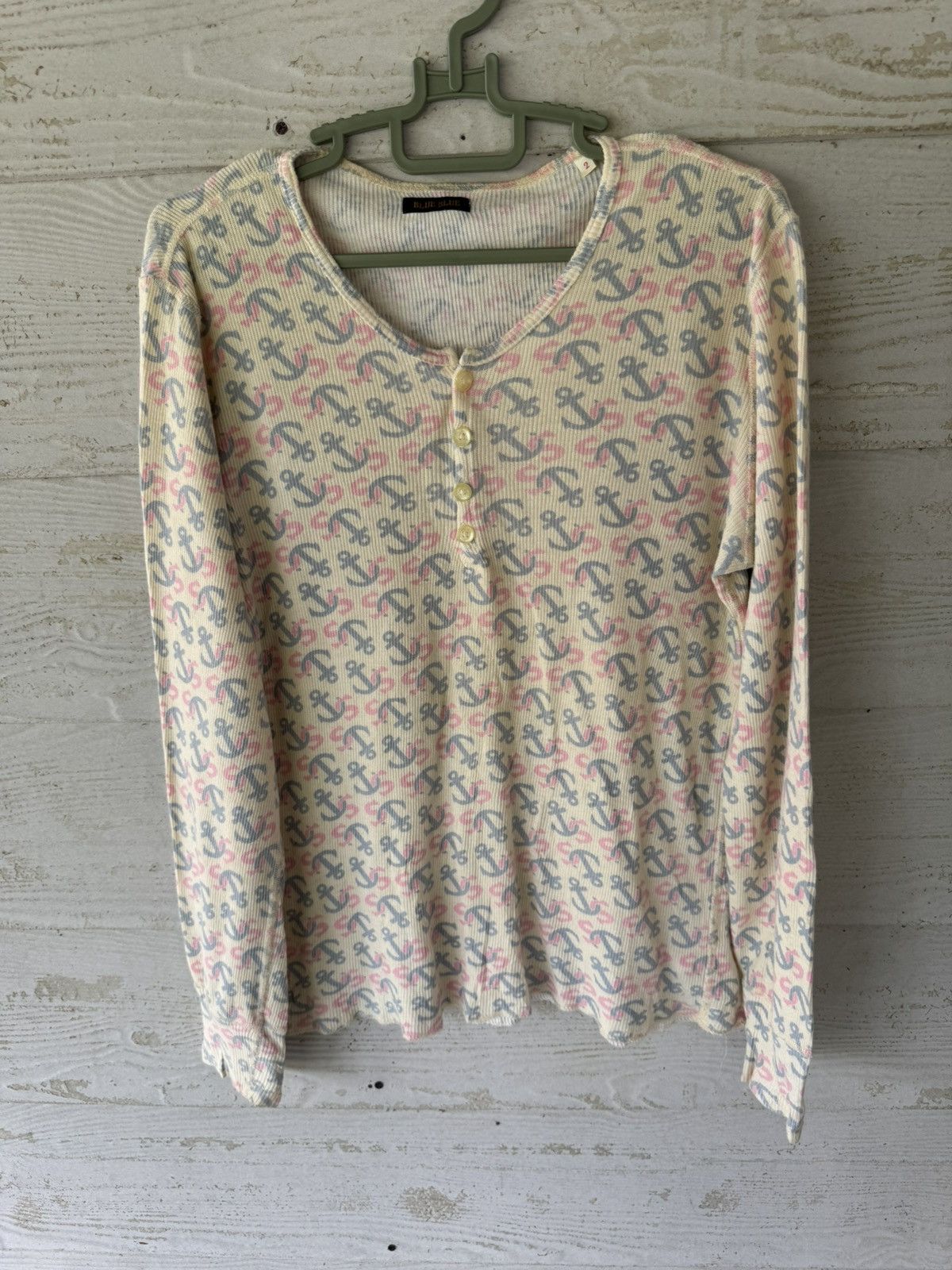 BLUE BLUE TEE SHIRT LONG SLEEVE JAPAN