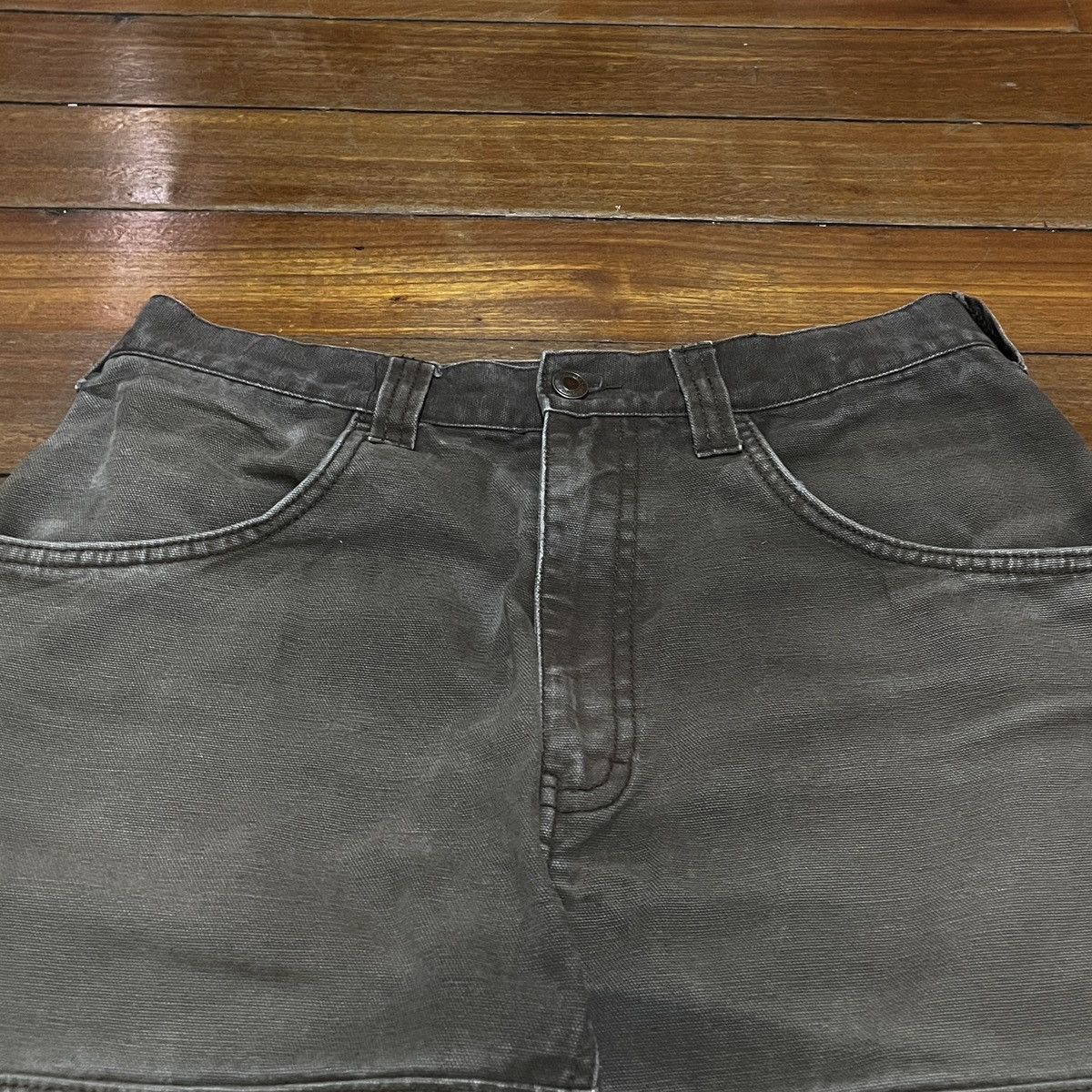 Vintage Rare Vintage Arborwear Double Knee Duck Canvas Pants 1990s Size US 32 / EU 48 - 3 Thumbnail