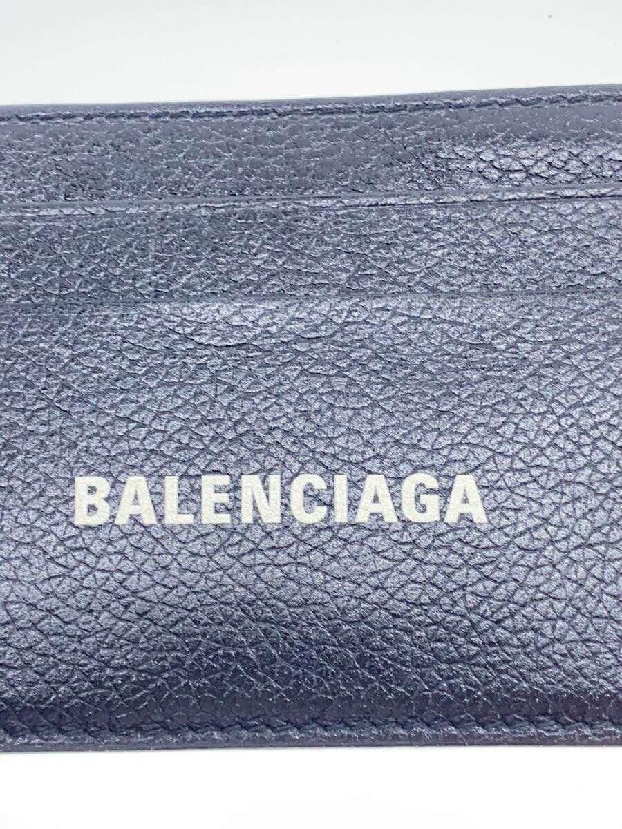Balenciaga Balenciaga Leather Card Case Black Size ONE SIZE - 3 Thumbnail