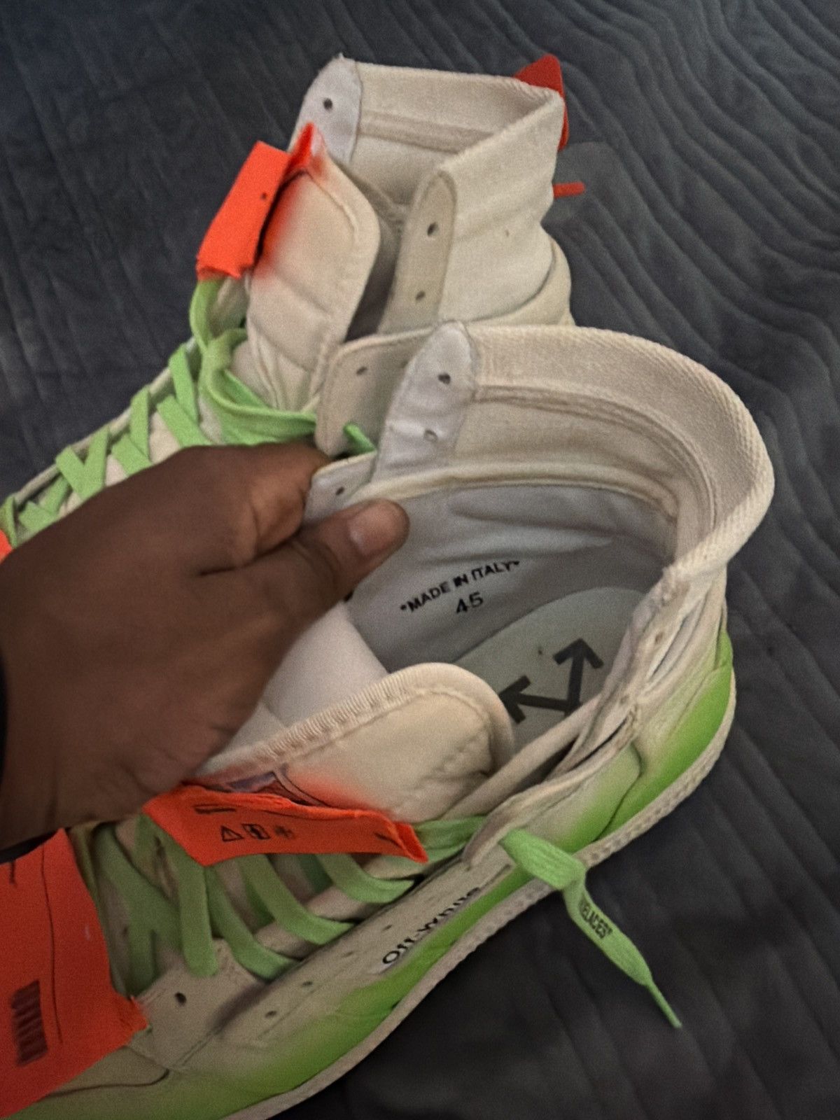 Off-White OFF-WHITE COURT 3.0 Size US 11.5 / EU 44-45 - 2 Thumbnail
