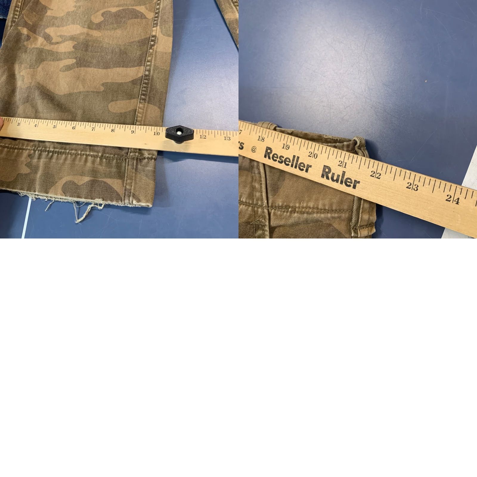 Vintage VINTAGE Cargo Camo Pants Mens 42x30 Camouflage Relaxed Microsanded Heavy Twill Size US 42 / EU 58 - 9 Thumbnail