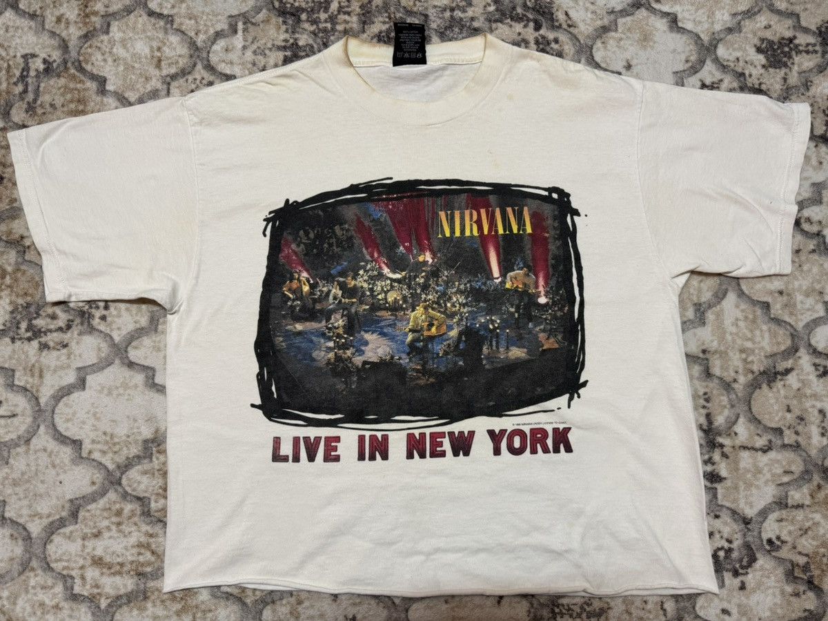 Other vintage nirvana live in new york Size US XL / EU 56 / 4 - 1 Thumbnail