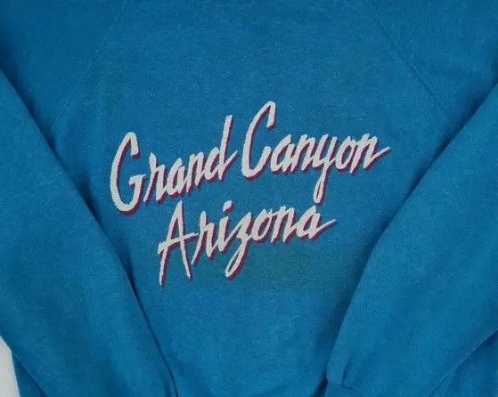 Japanese Brand Vintage!!! Grand Canyon Arizona Big Logo Sweatshirts Size US XL / EU 56 / 4 - 4 Thumbnail