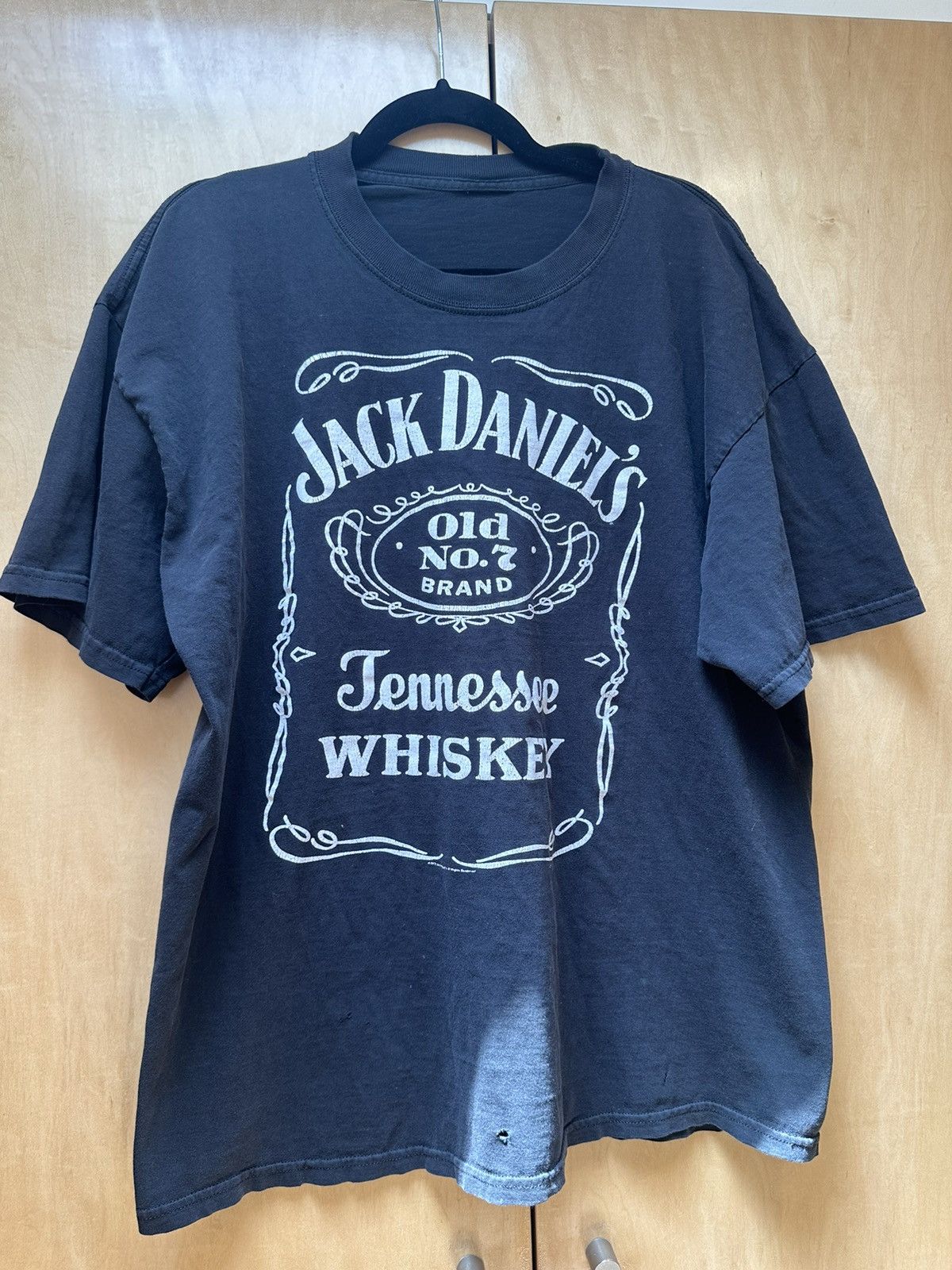 Vintage Vintage Jack Daniels Tee Size US XL / EU 56 / 4 - 1 Thumbnail
