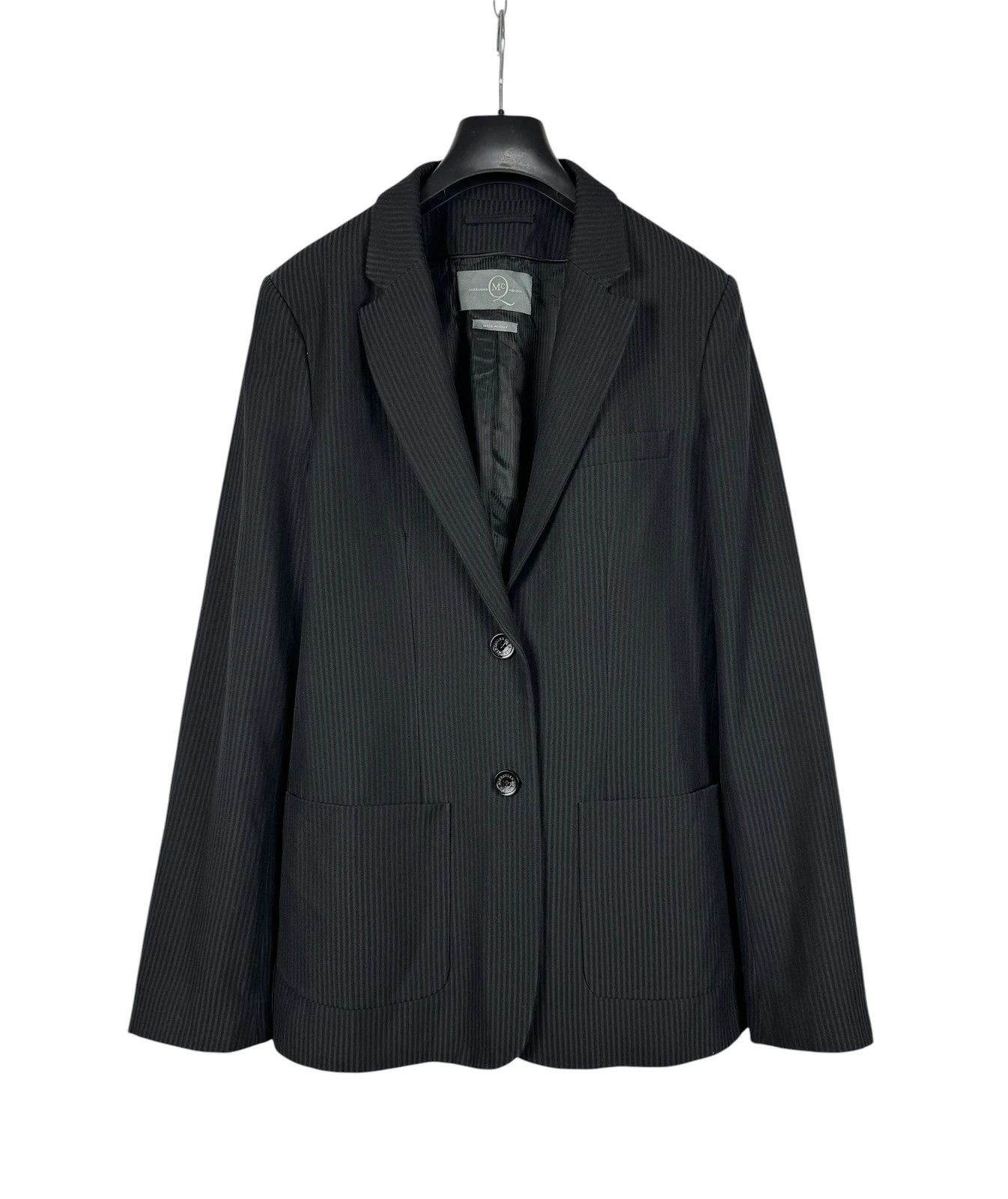 Alexander McQueen Alexander Mcqueen Vintage Striped Blazer Wool Cotton size 46 Size L / US 10 / IT 46 - 8 Thumbnail