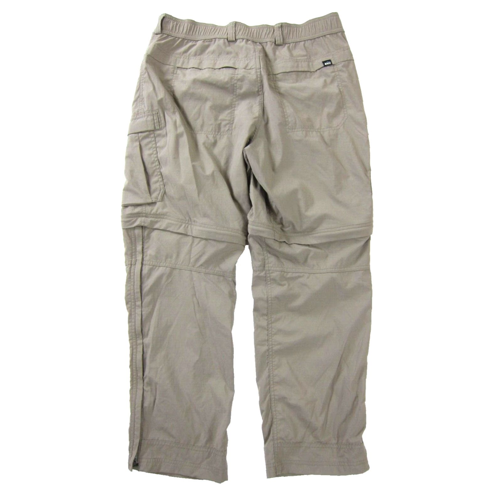 Vintage REI CO-OP Nylon Brown Hike Camp Pant Men 36 Cargo Zip Off Up Convertible Leg 28 Inseam 36 Zip Off Leg 80s 90s Camp 趣 Size US 36 / EU 52 - 2 Thumbnail
