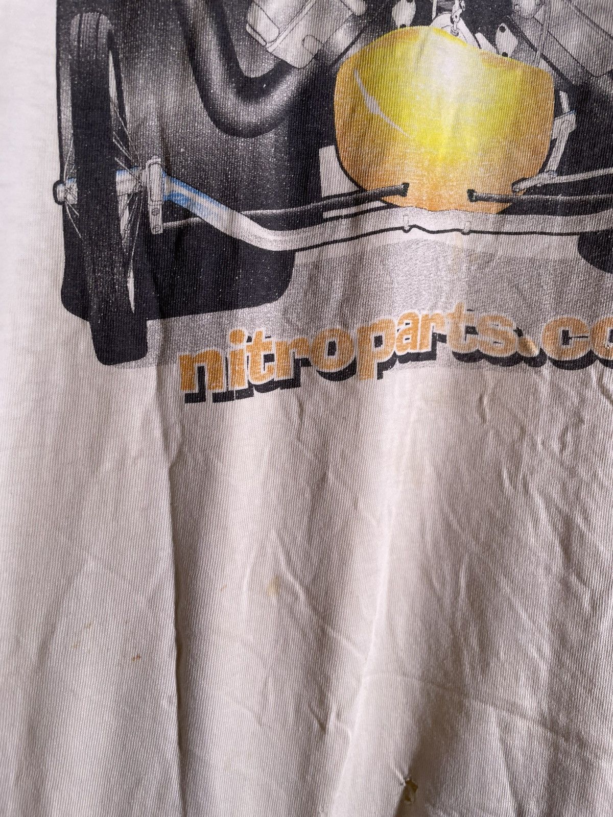 Vintage 90’s 2000’s Y2K VTG Vintage Nitro Parts Race Car Retro Shirt Size US XL / EU 56 / 4 - 6 Thumbnail