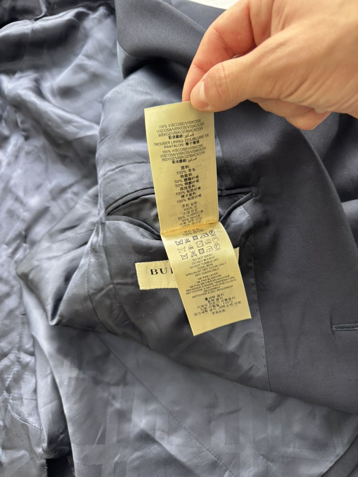 Burberry Burberry Mens Blazer Size 52R - 11 Thumbnail