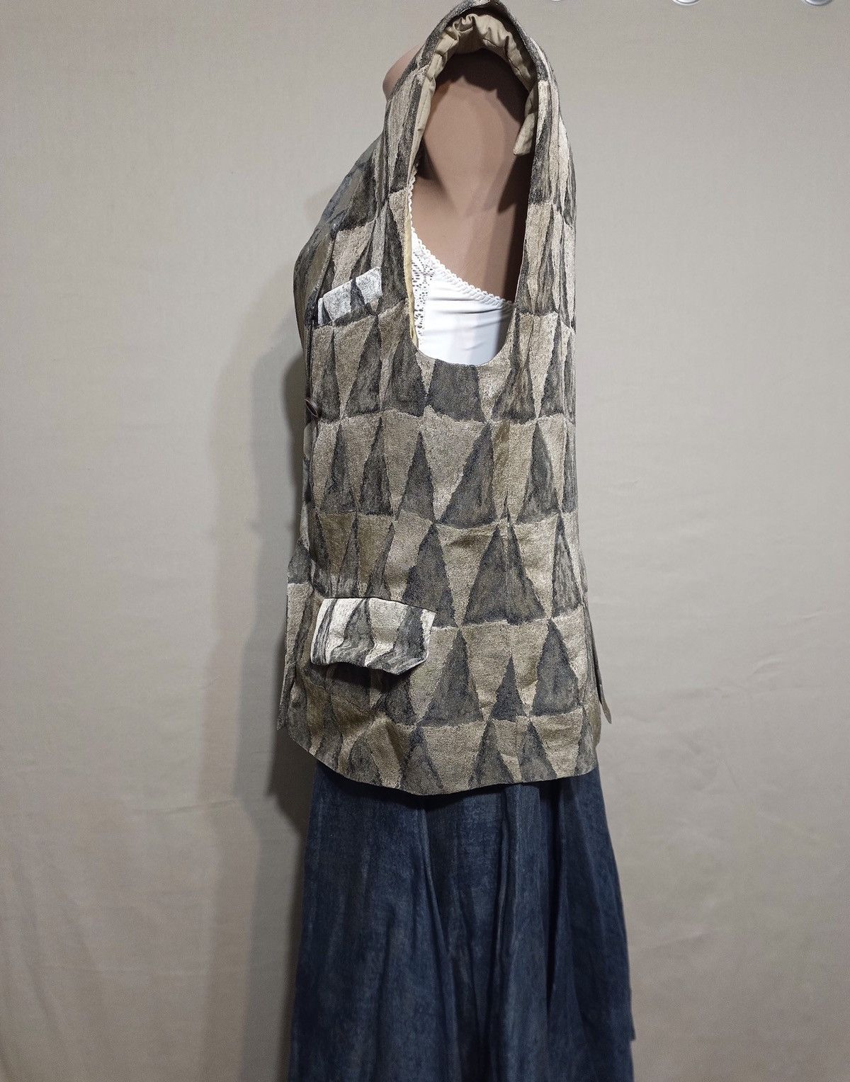 Uma Wang UMA WANG Spring Summer 2023 Kumera Linen Vest Jacket M Size M / US 6-8 / IT 42-44 - 5 Thumbnail