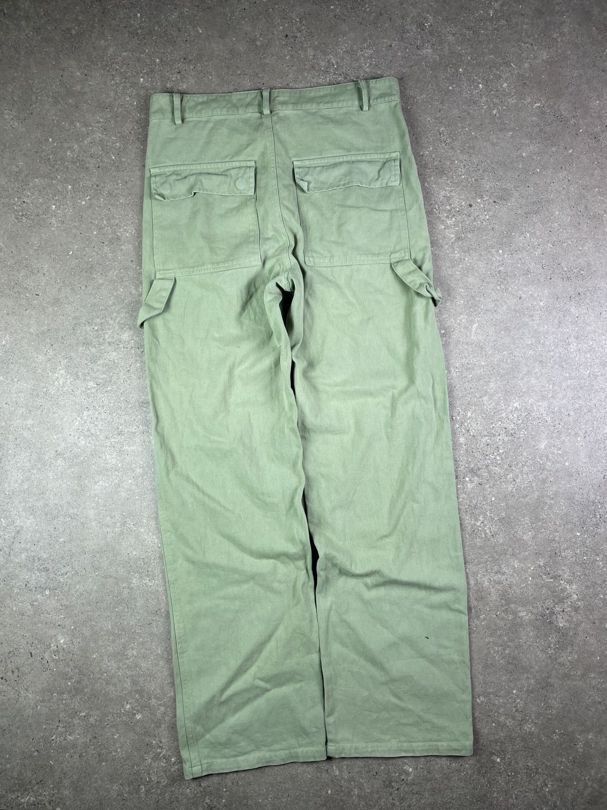 Ruben Kone Ruben Koné Olive Work Pants Size US 34 / EU 50 - 2 Thumbnail
