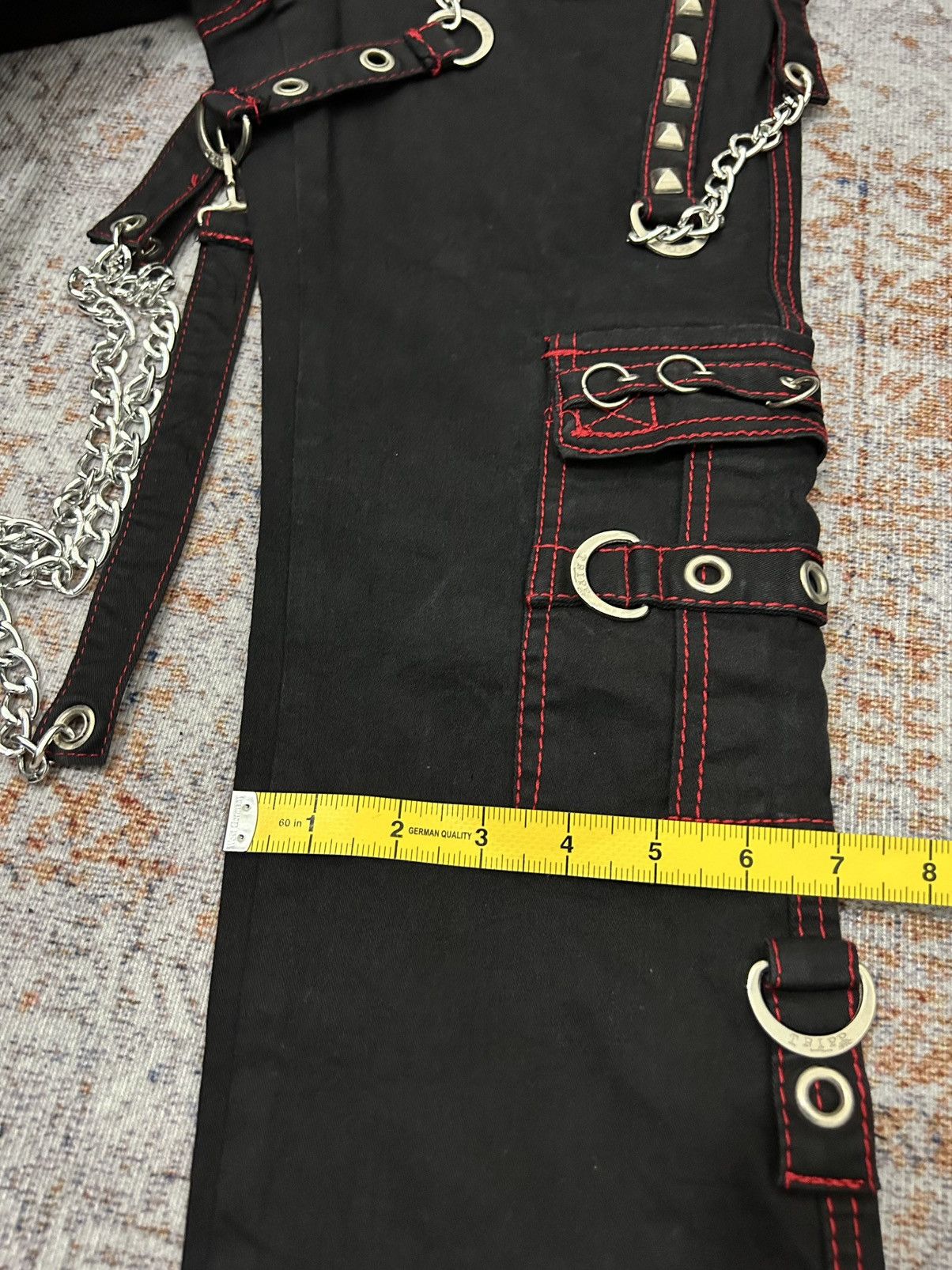 Tripp NYC Bondage Studded Pants