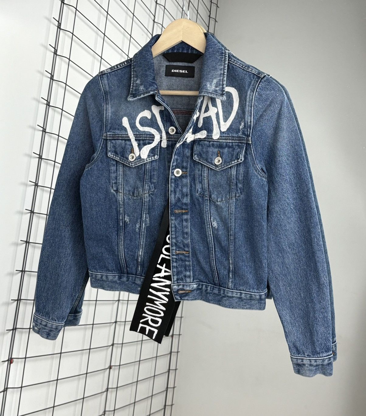 Diesel Archive Diesel Denim Jacket 00s Italy Luxury Vintage Retro 