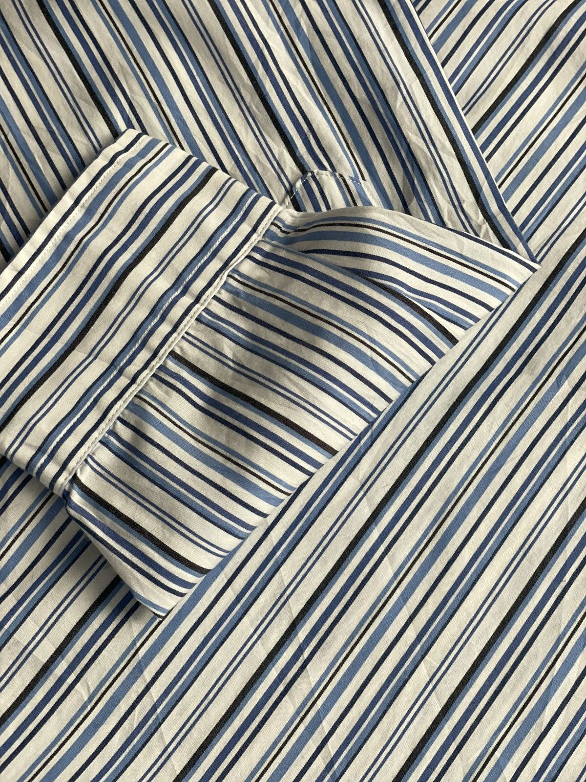 Ralph Lauren Vintage Ralph Lauren Blue and White Striped Oxford Shirt (M) Size US M / EU 48-50 / 2 - 7 Thumbnail