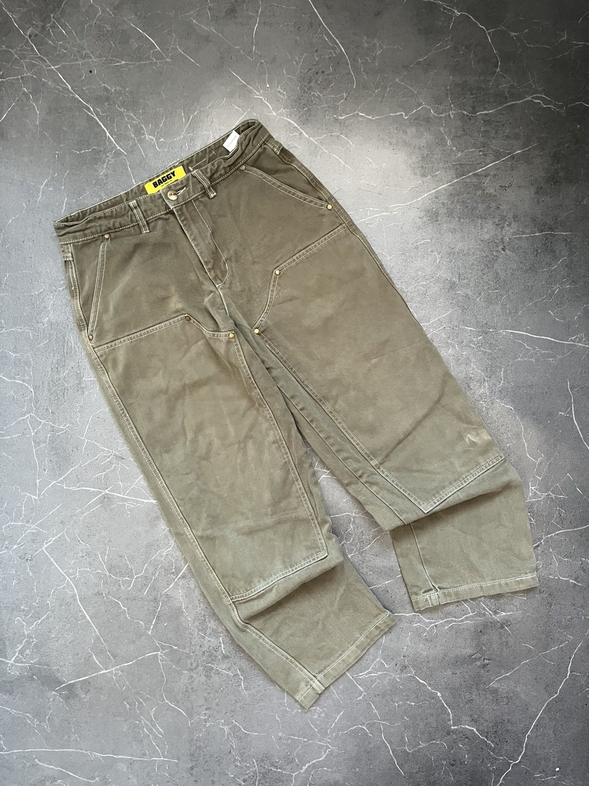 Butter Goods Butter goods double knee pants very baggy style mens Size US 30 / EU 46 - 1 Thumbnail