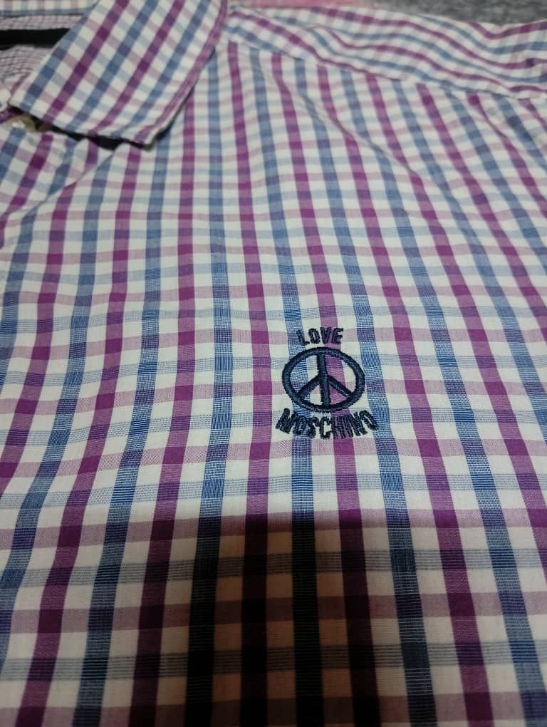 Japanese Brand × Moschino Love moschino button up shirts Size US M / EU 48-50 / 2 - 4 Thumbnail