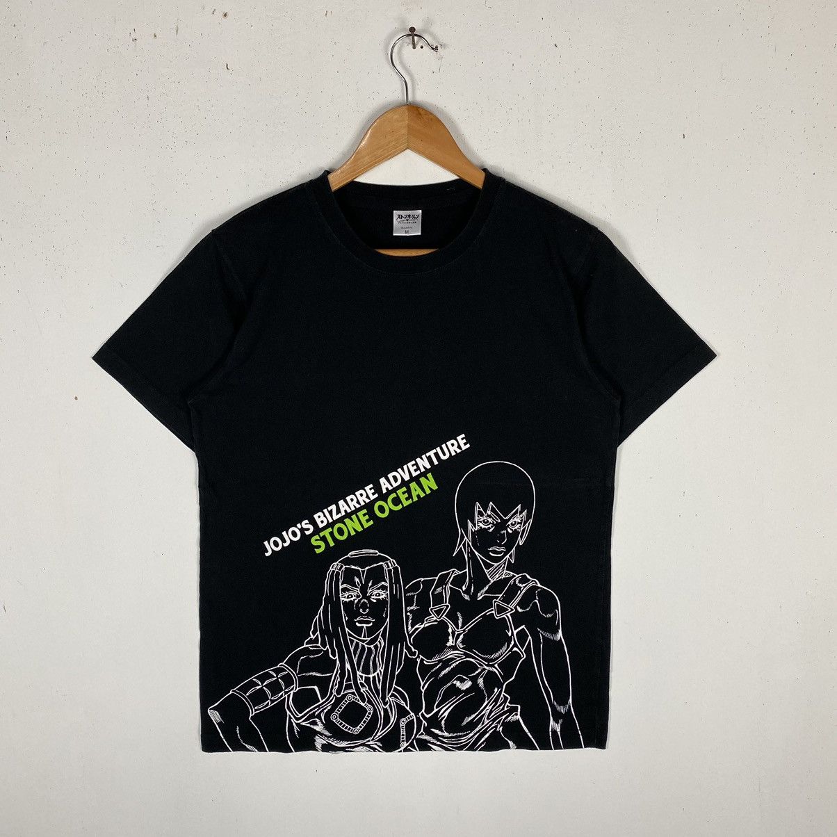 Anime × Cartoon Network × Japanese Brand JOJO'S BIZARRE ADVENTURE STONE OCEAN ANIME TEE Size US M / EU 48-50 / 2 - 2 Thumbnail