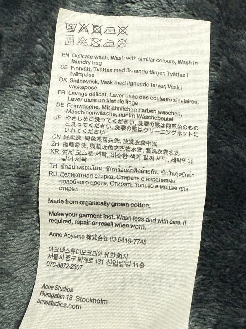 Acne Studios Acne Studios Black alphanumeric printed round-neck short-s Size US S / EU 44-46 / 1 - 6 Thumbnail