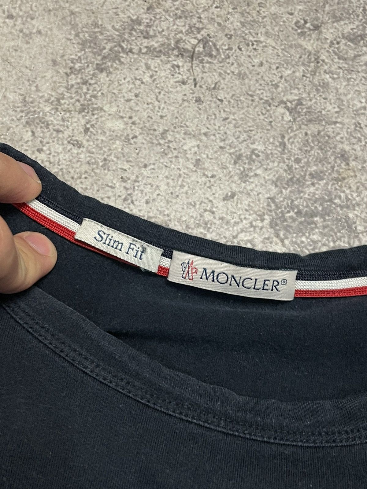 Moncler Moncler T Shirt Maglia Polo Corta Size US L / EU 52-54 / 3 - 3 Thumbnail