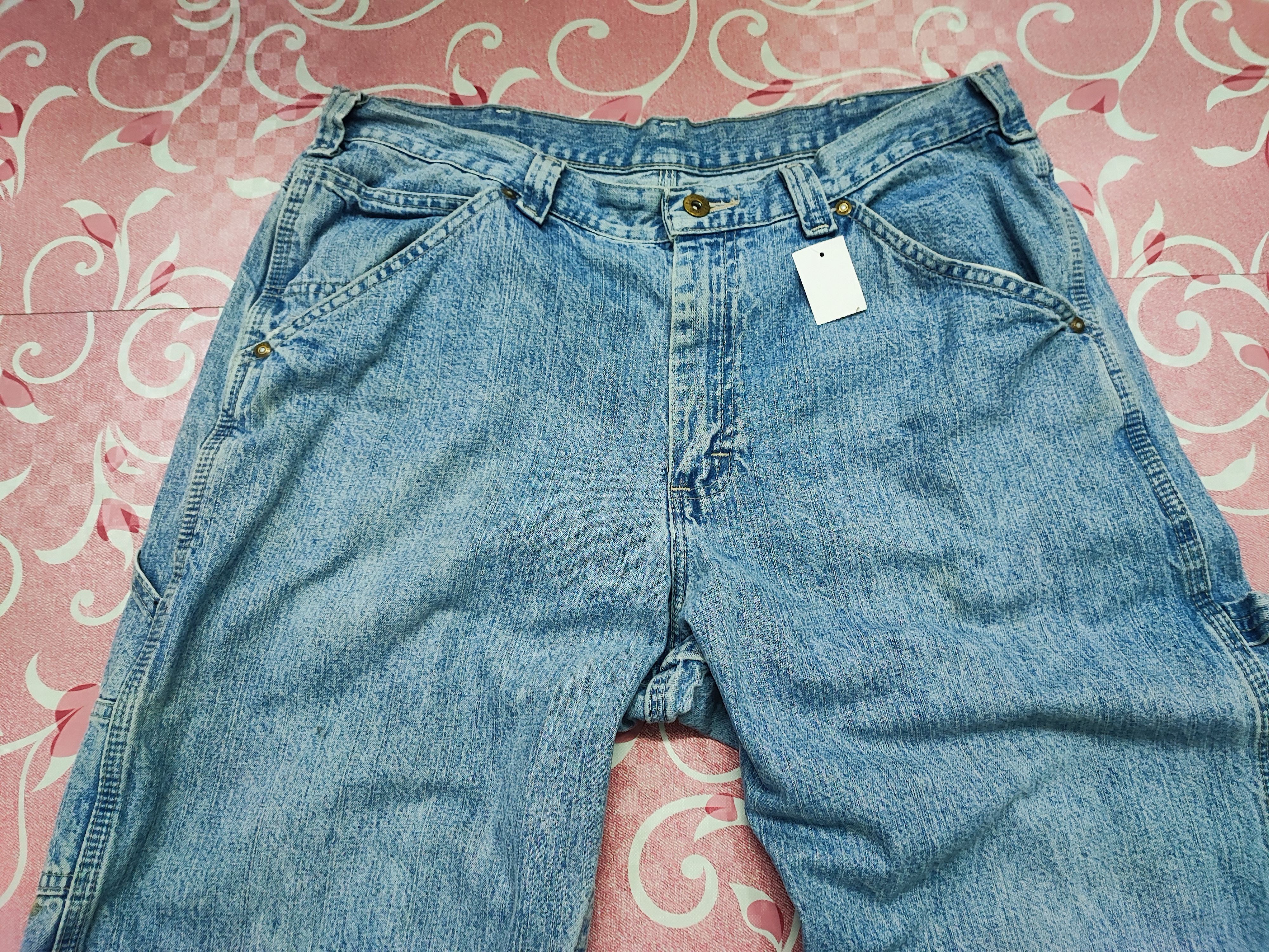 Lee × Vintage Lee Dungarees Carpenter Jeans Size US 36 / EU 52 - 5 Thumbnail