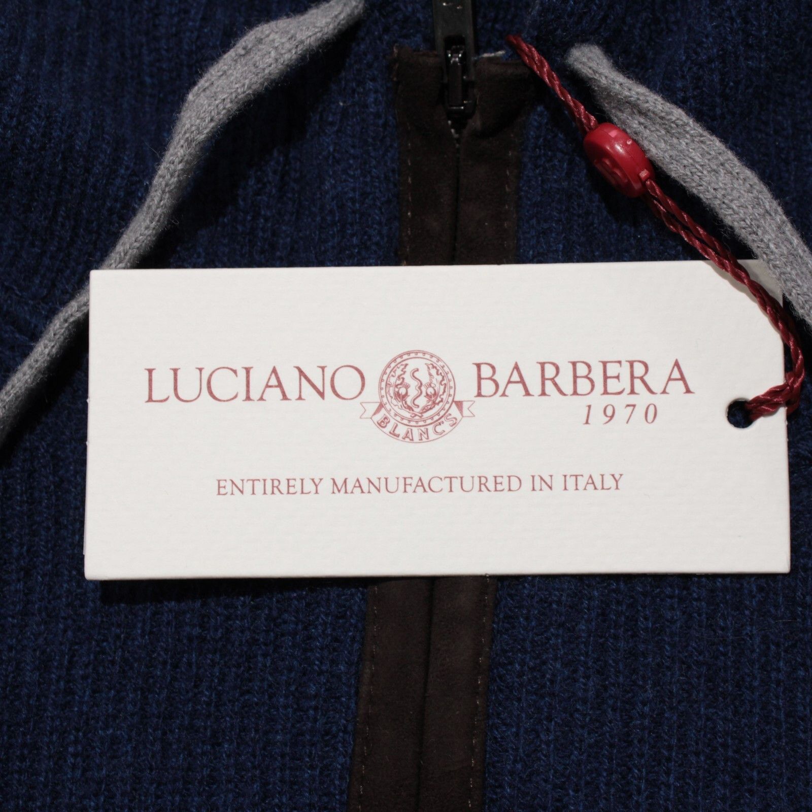 Luciano Barbera Luciano Barbera Sweater Size US M in Blue Size US M / EU 48-50 / 2 - 2 Thumbnail