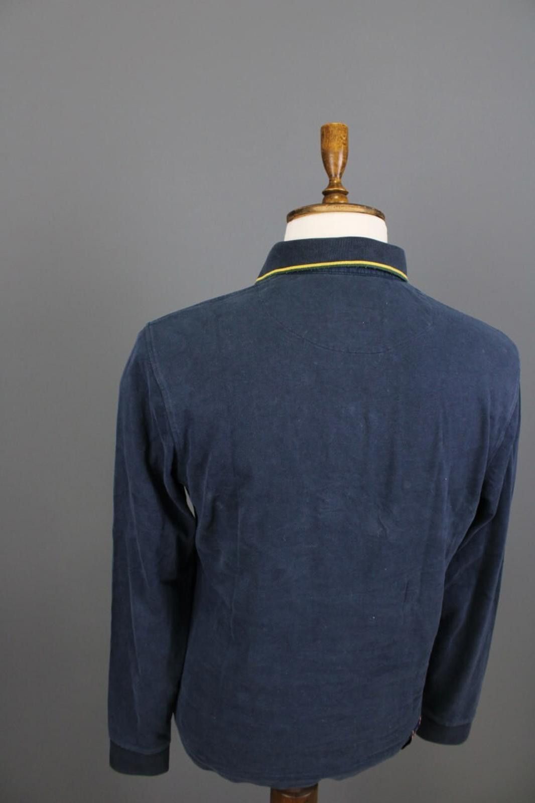 La Martina La Martina Buenos Aires Blue Varsity Polo Shirt Size M Size US M / EU 48-50 / 2 - 11 Thumbnail