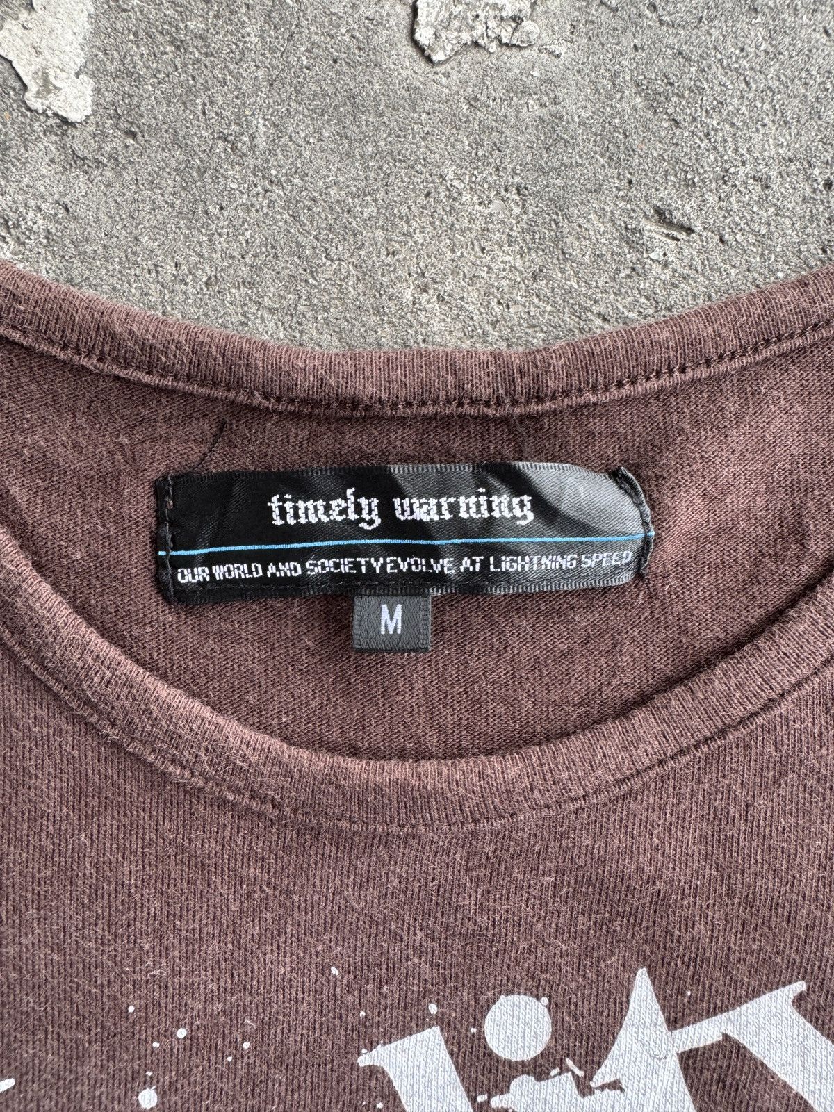 If Six Was Nine Japanese Poem Timely Warning Punk LS Tshirt Size US M / EU 48-50 / 2 - 3 Thumbnail
