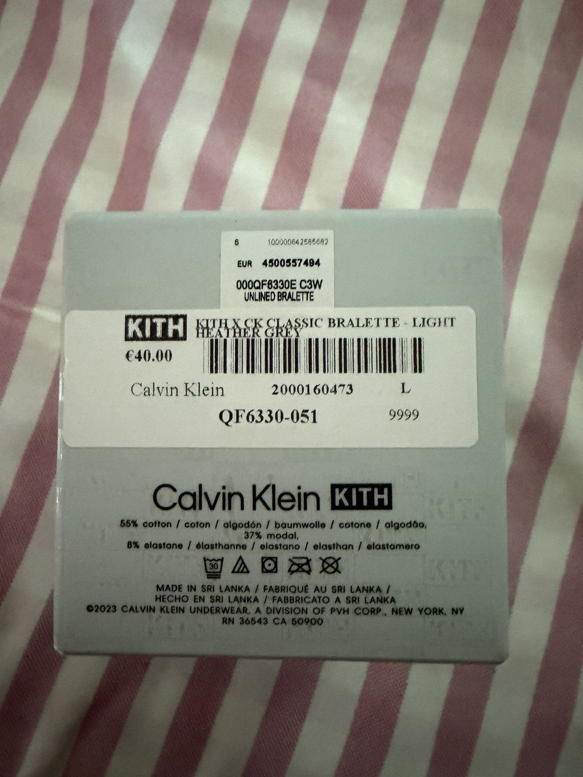 Kith KITH x Calvin Klein Sports Bra Bralette - Large Size L / US 10 / IT 46 - 6 Thumbnail