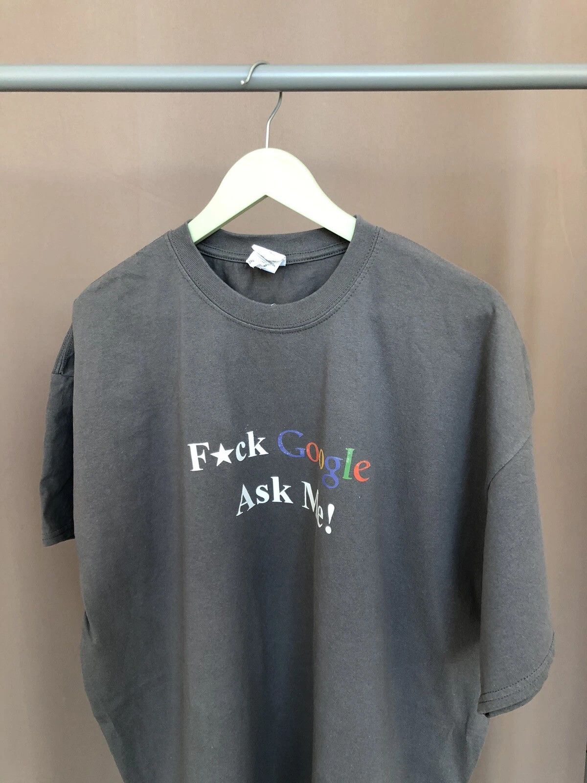 Gildan Gildan F*ck Google Ask Me T-Shirt Mens Size XL/XXL Size US XL / EU 56 / 4 - 2 Thumbnail