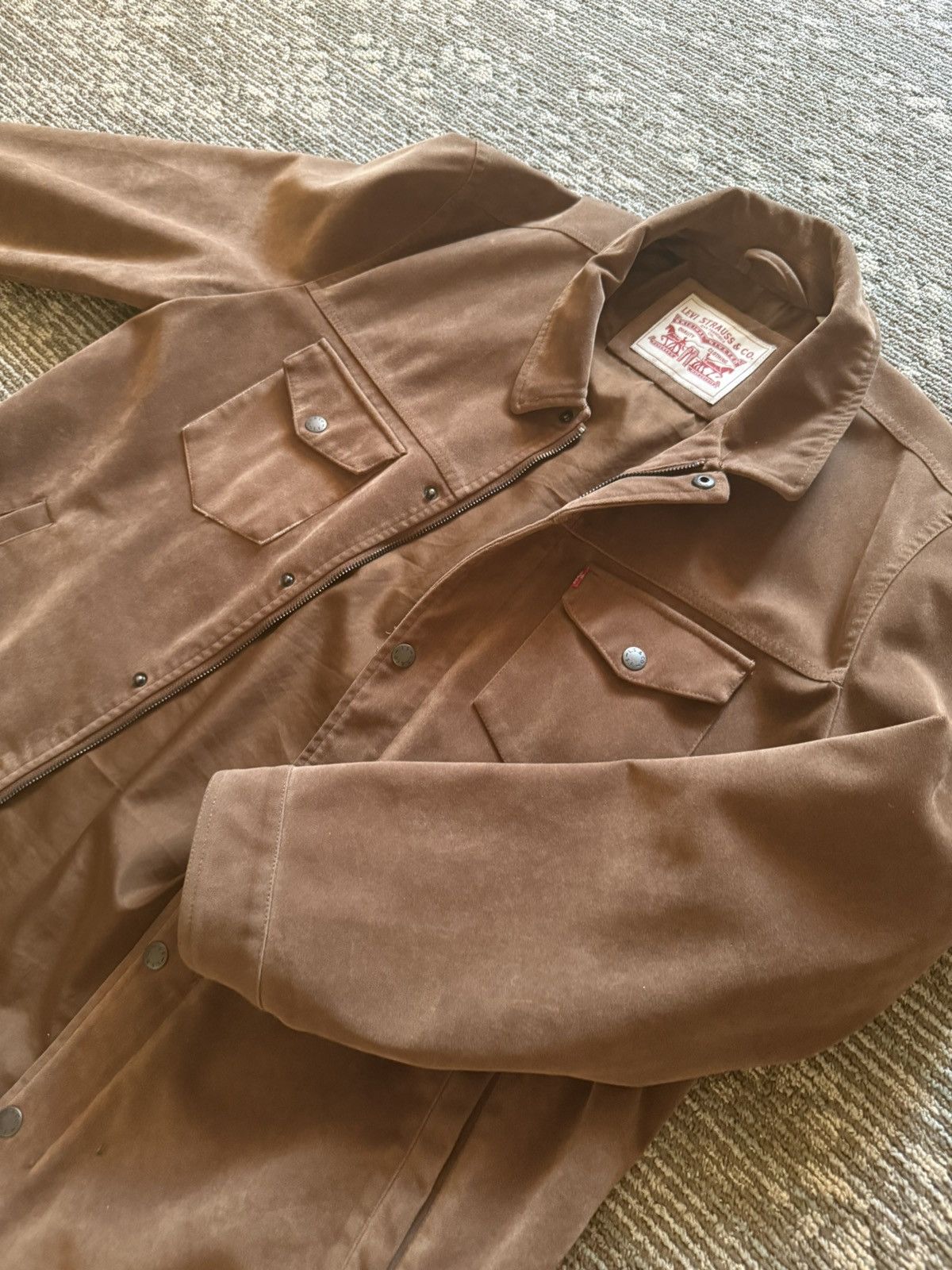 Levi's Levi Brown Jacket Size US XL / EU 56 / 4 - 2 Thumbnail