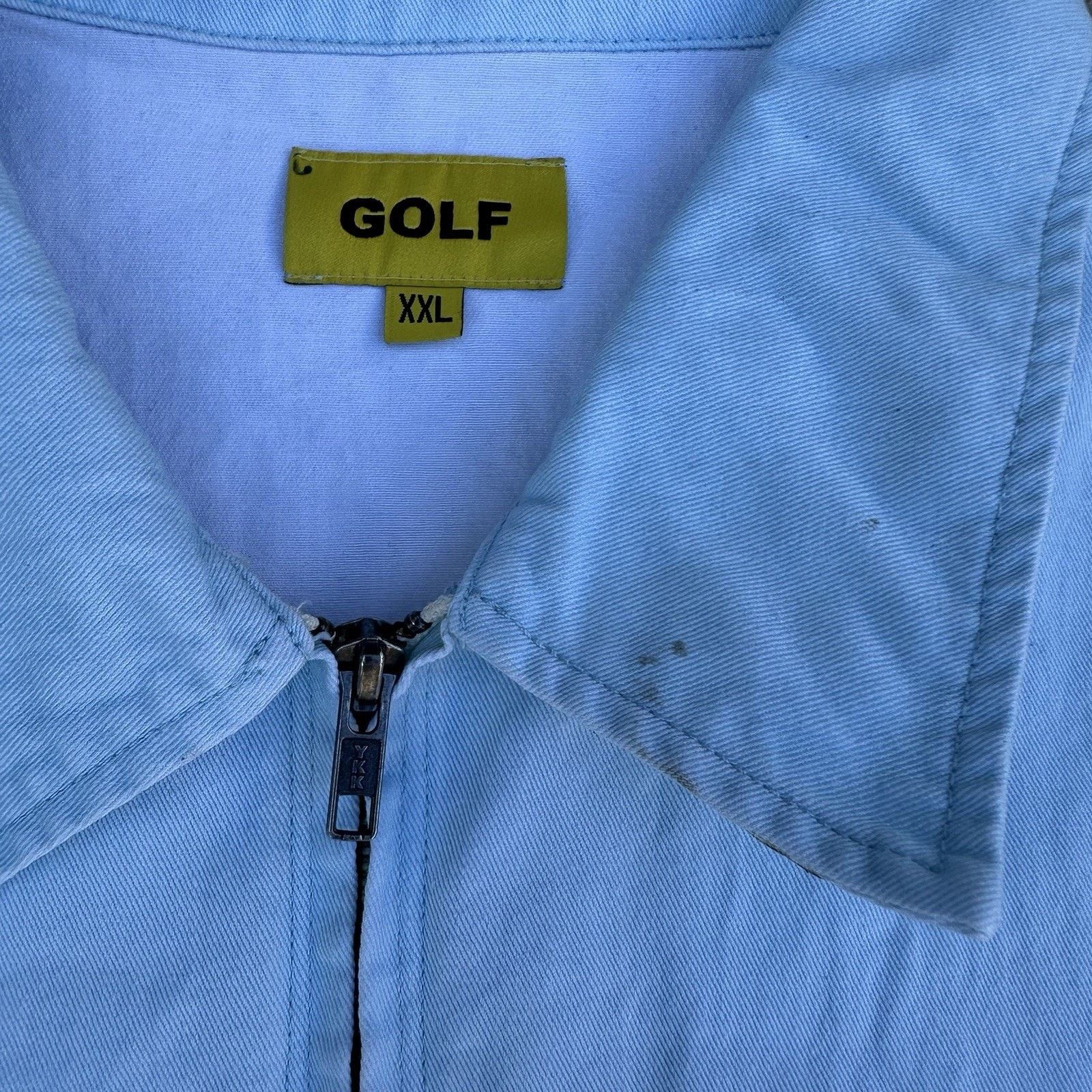 Golf Wang × Hypebeast × Tyler The Creator Golf Wang The Sh*t Don’t Stop Zip Up Jacket XXL Winter 2021 Size US XXL / EU 58 / 5 - 5 Thumbnail