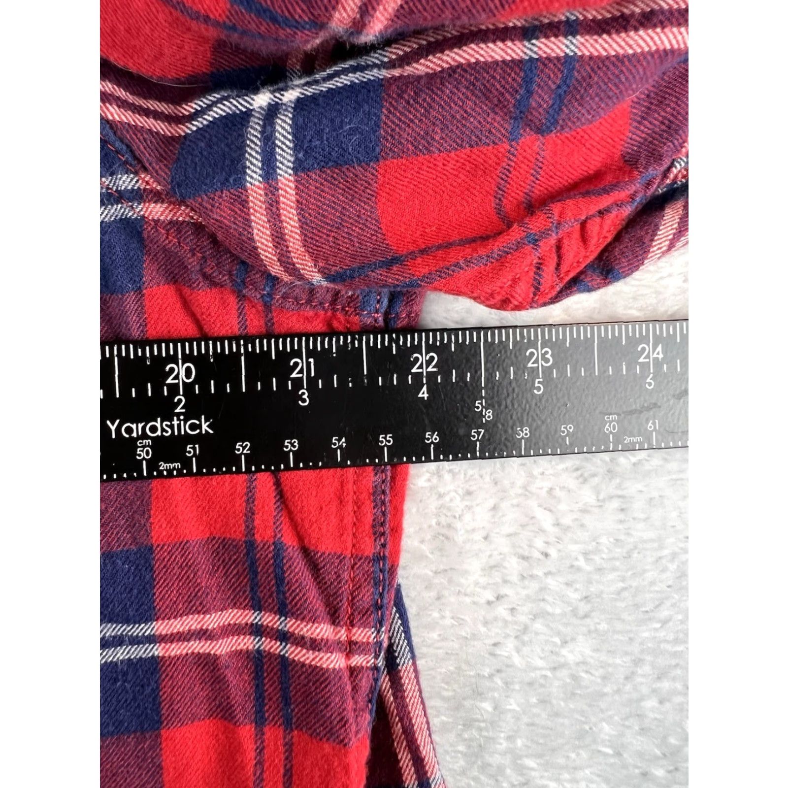 Lucky Brand Lucky Brand Flannel Plaid Shirt Mens L Red Pearl Snap Buttons Western Cowboy Shirt Size US L / EU 52-54 / 3 - 6 Thumbnail